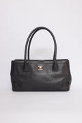 CHANEL BLACK EXECUTIVE CERF TOTE