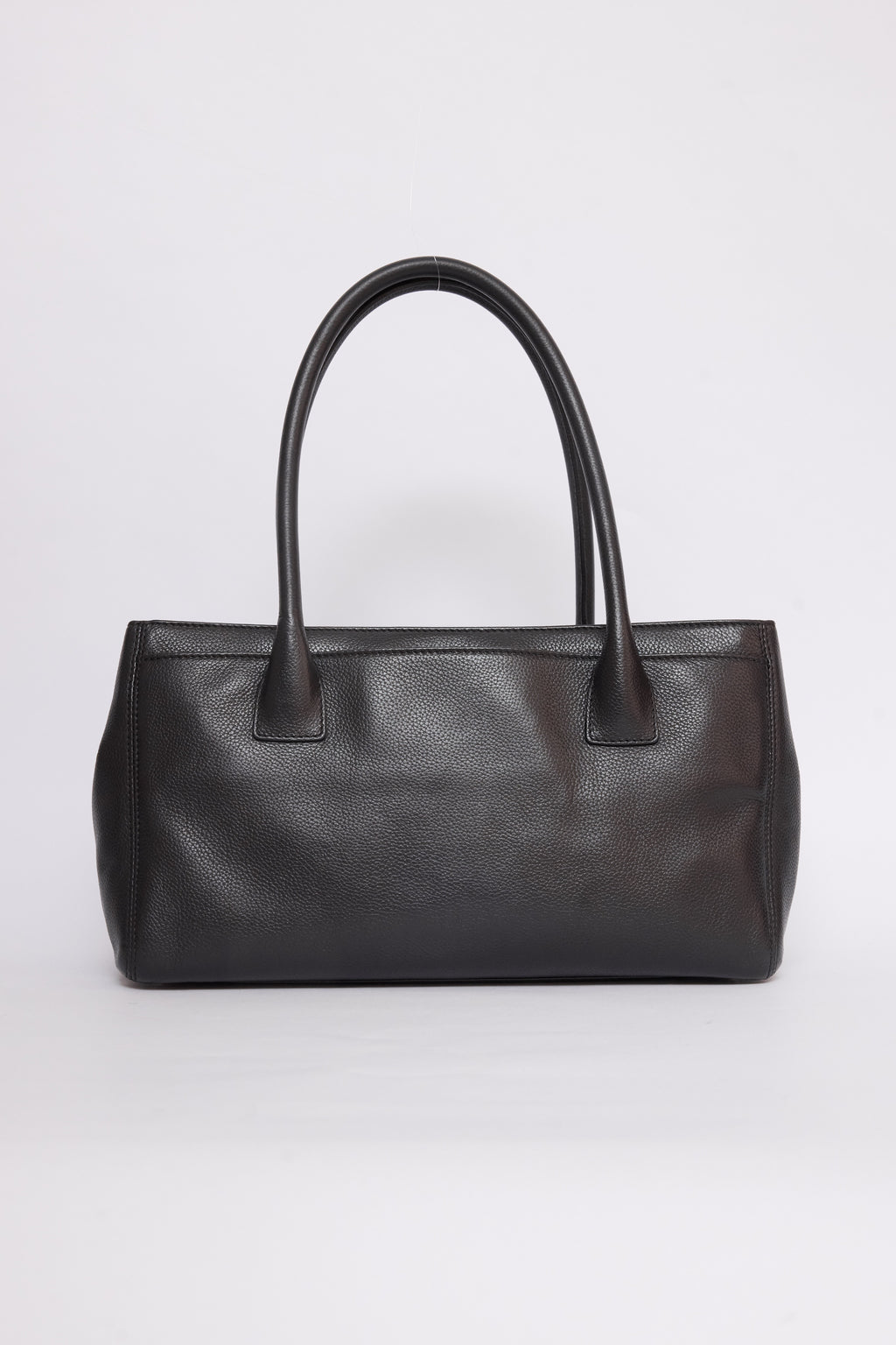 CHANEL BLACK EXECUTIVE CERF TOTE