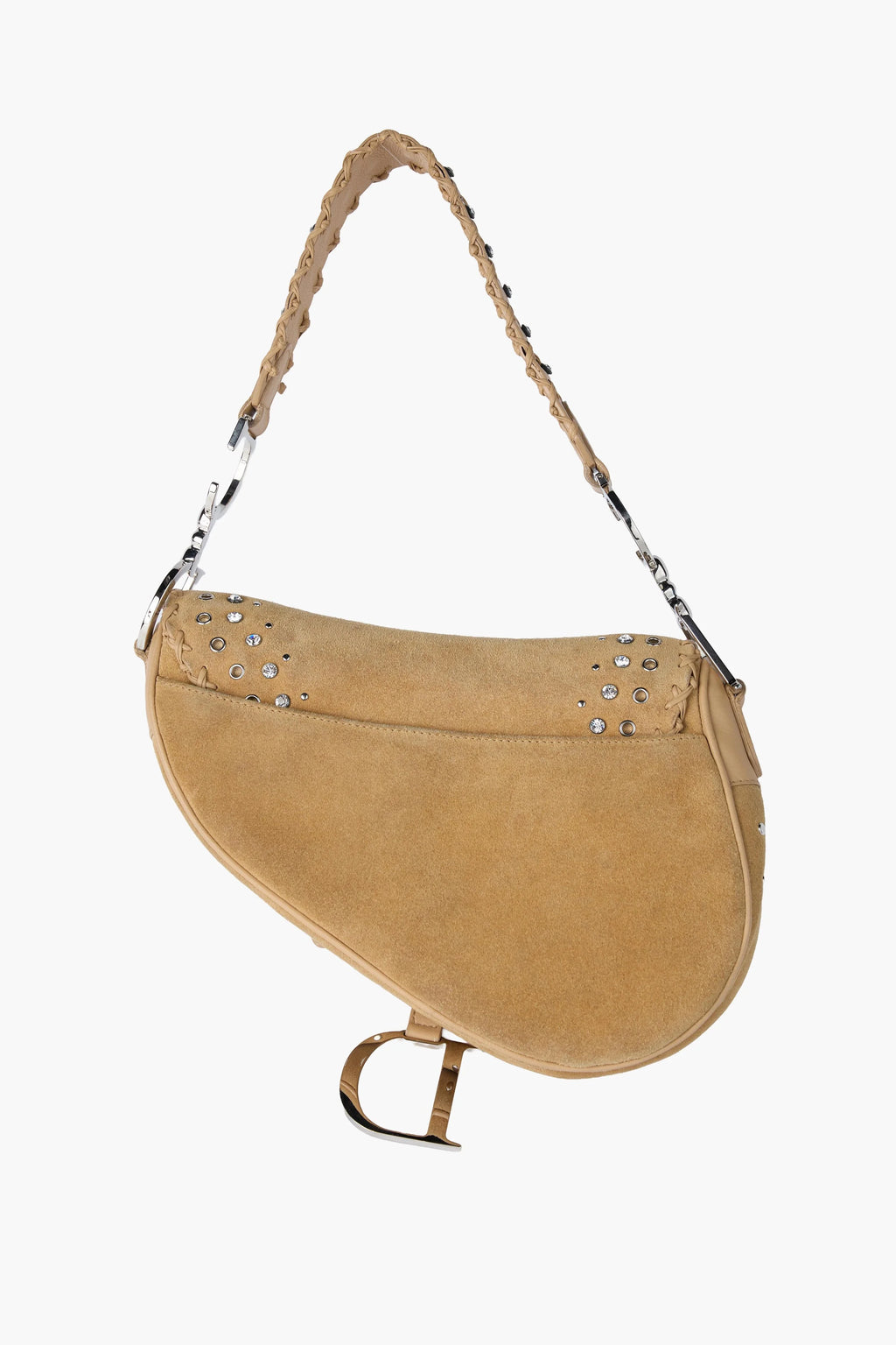 Limited Edition Dior Suede Embellished Saddle