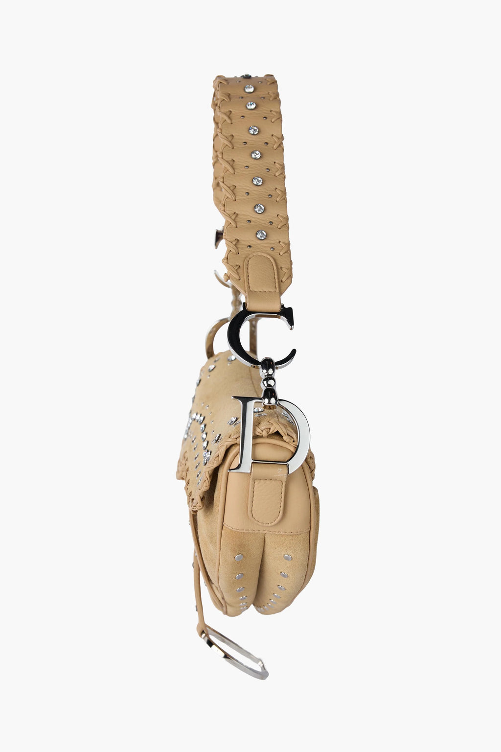 Limited Edition Dior Suede Embellished Saddle