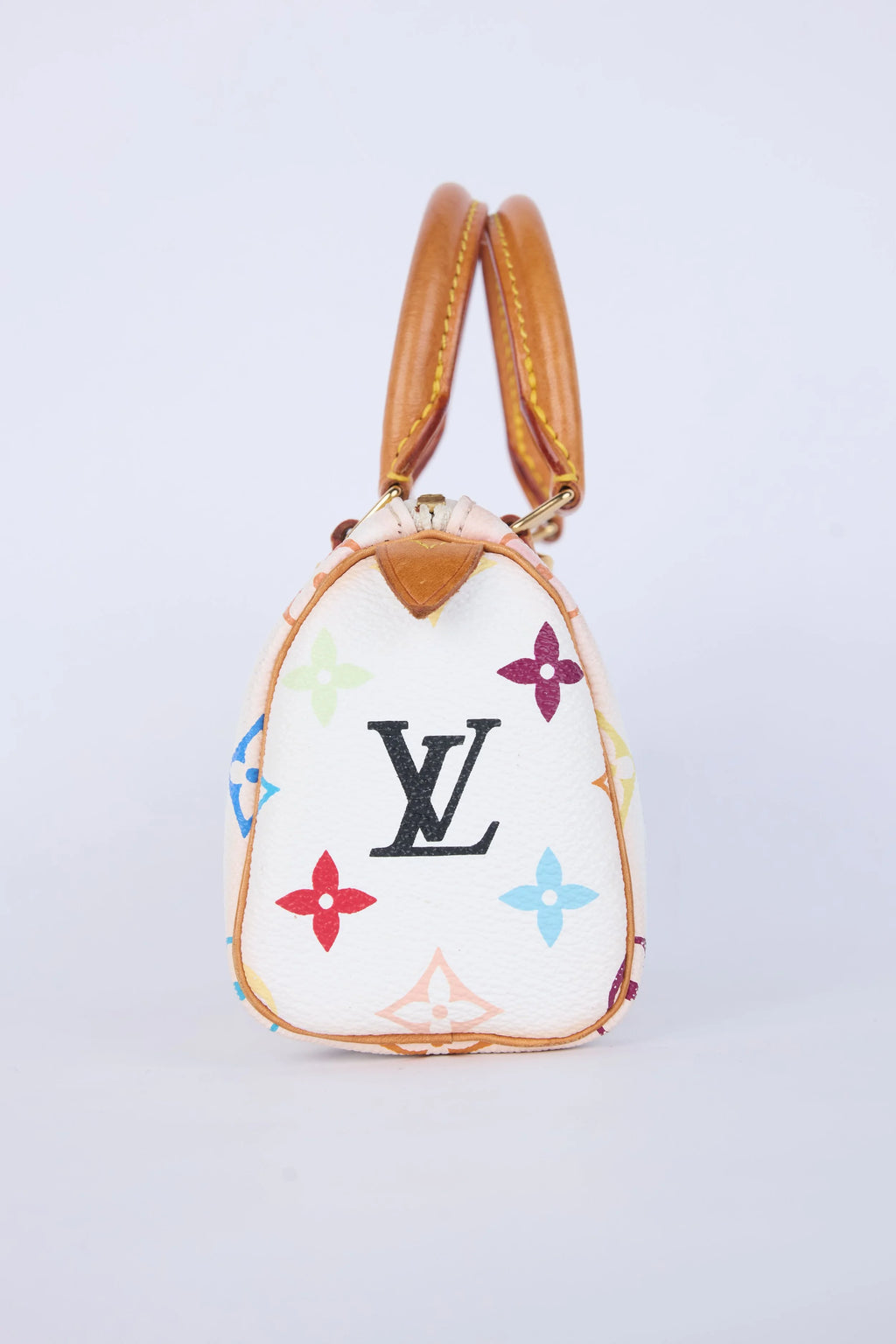 LOUIS VUITTON X TAKASHI MUAKAMI WHITE NANO SPEEDY