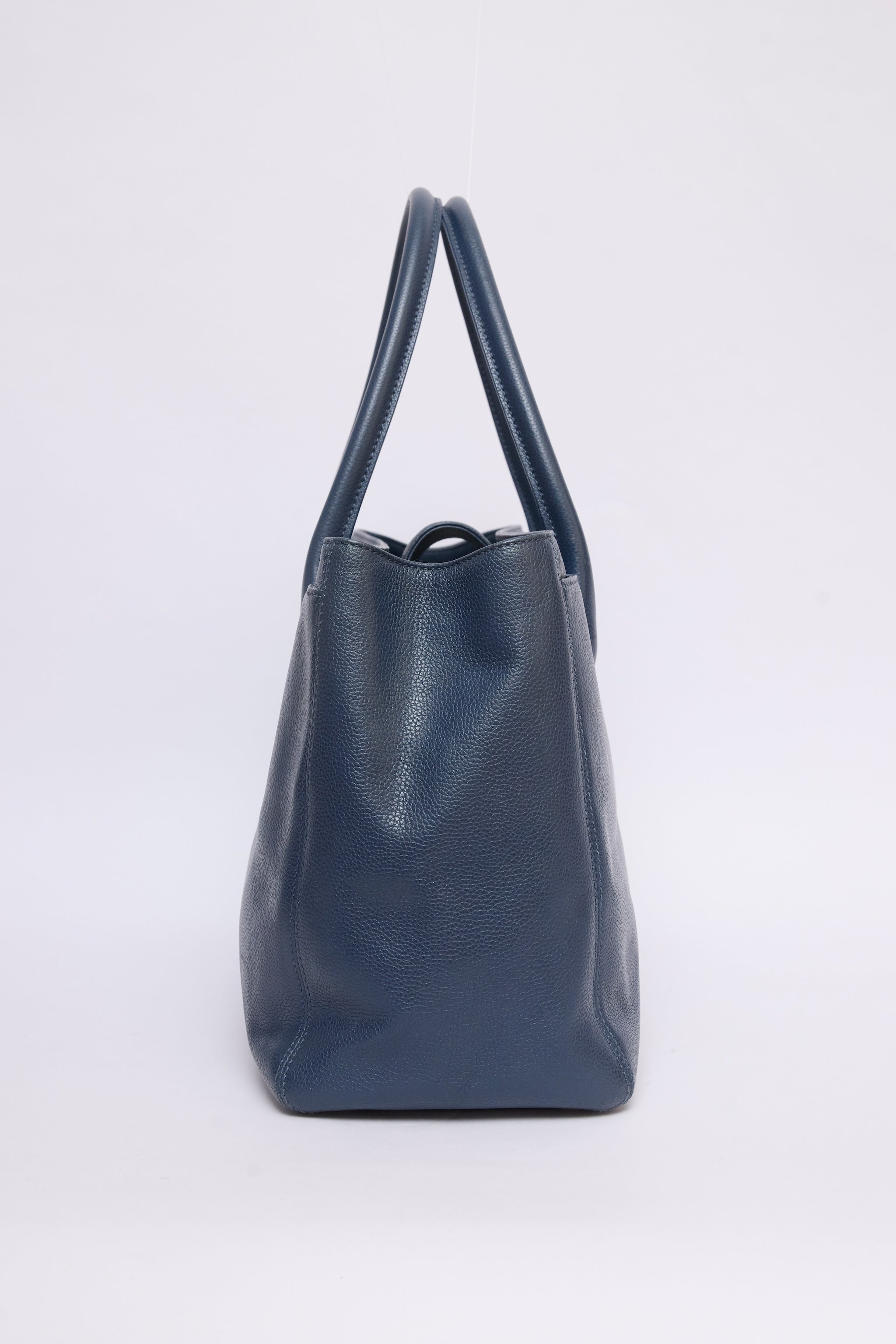 CHANEL BLUE EXECUTIVE MEDIUM CERF TOTE