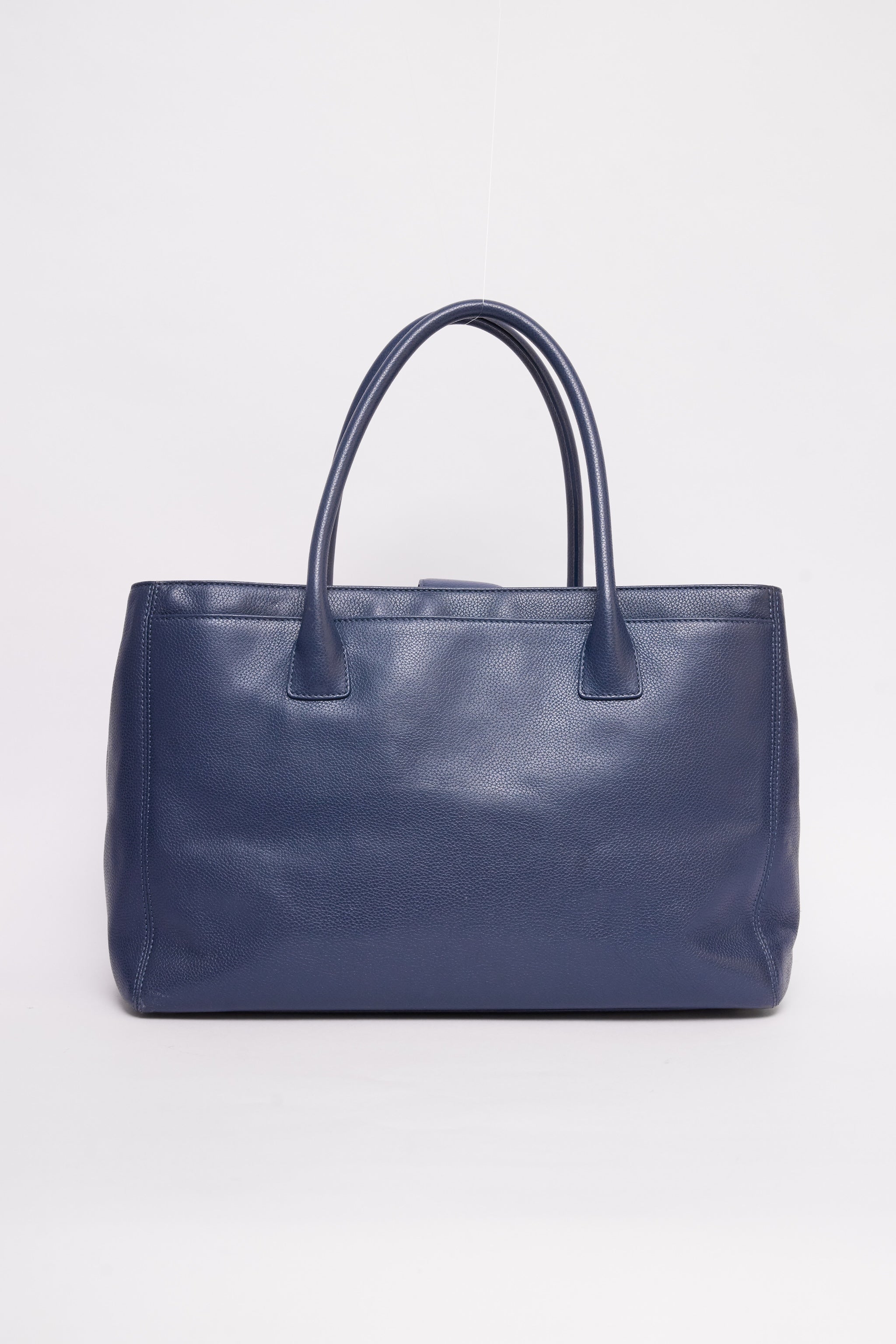 CHANEL BLUE EXECUTIVE MEDIUM CERF TOTE