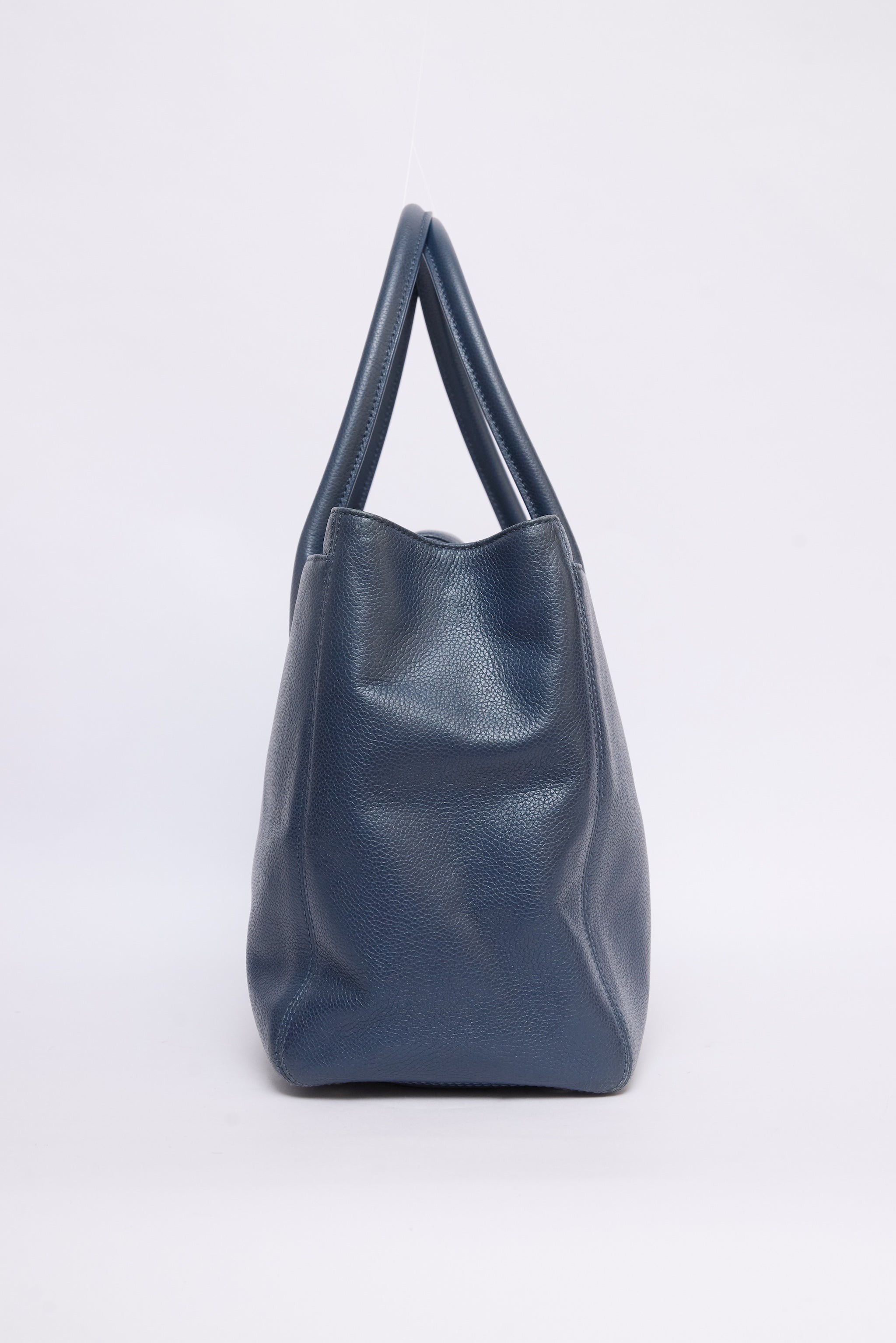 CHANEL BLUE EXECUTIVE MEDIUM CERF TOTE