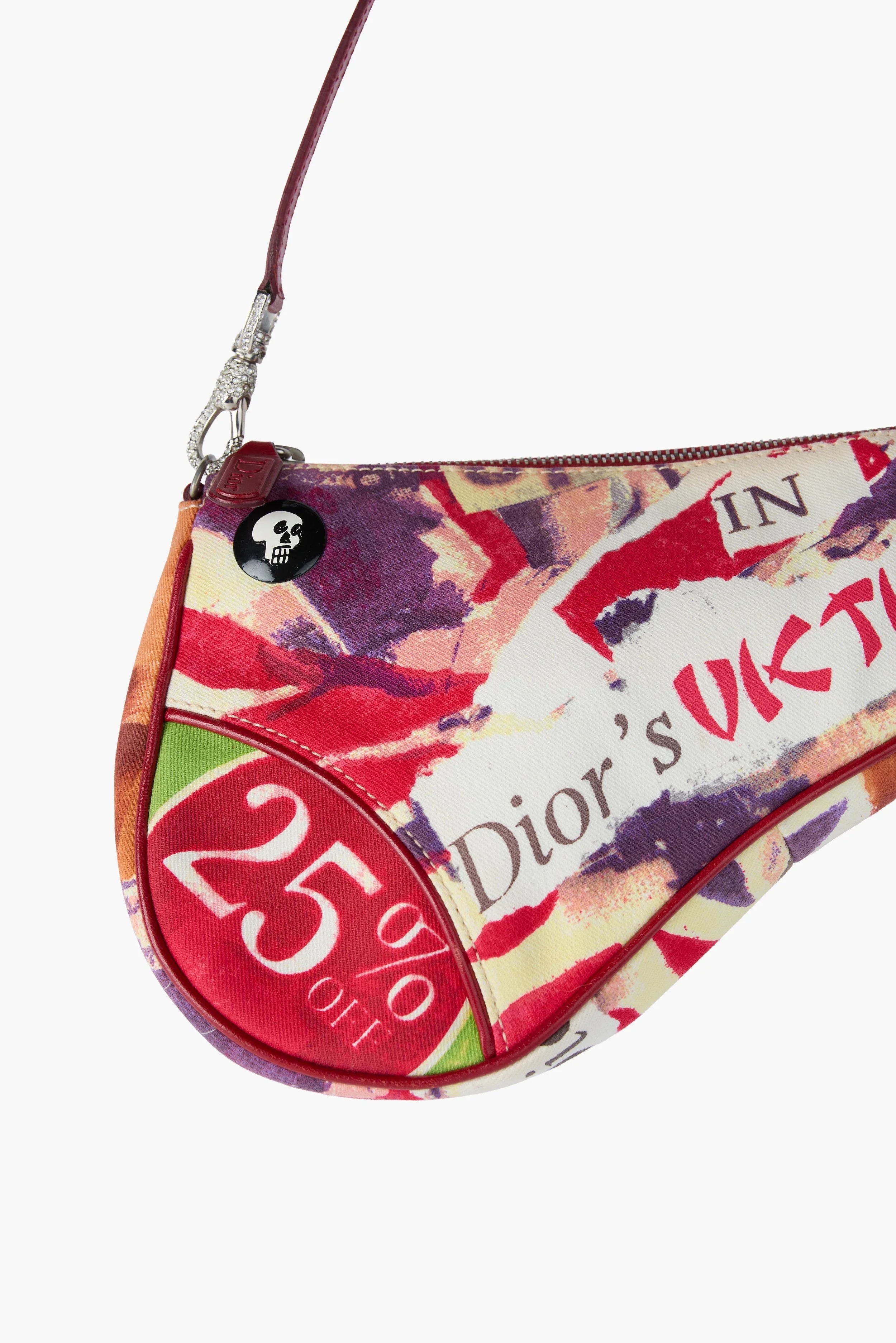DIOR VICTIM MINI SADDLE BAG