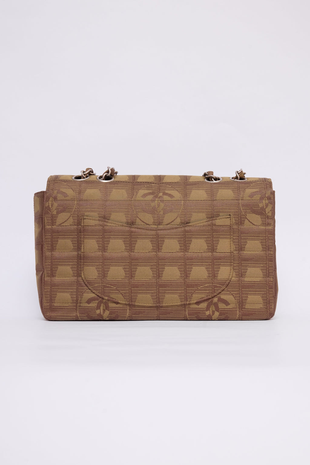 CHANEL GREEN TRAVEL LIGNE FLAP