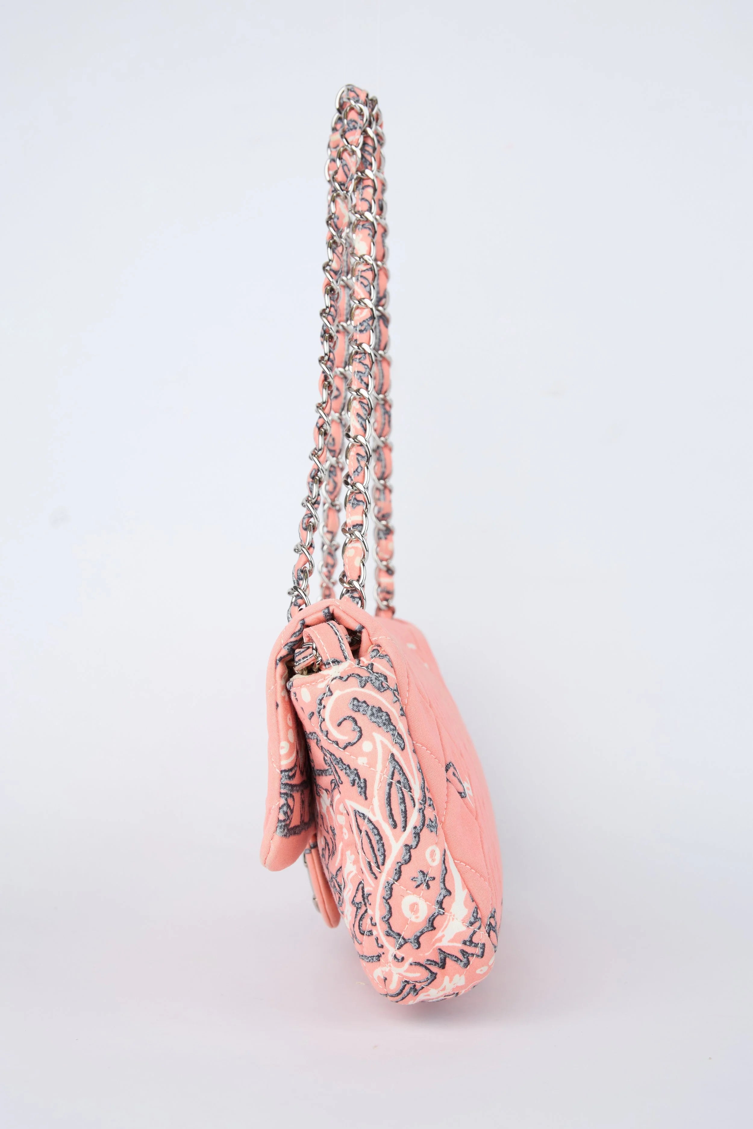 RARE CHANEL PINK BANDANA FLAP