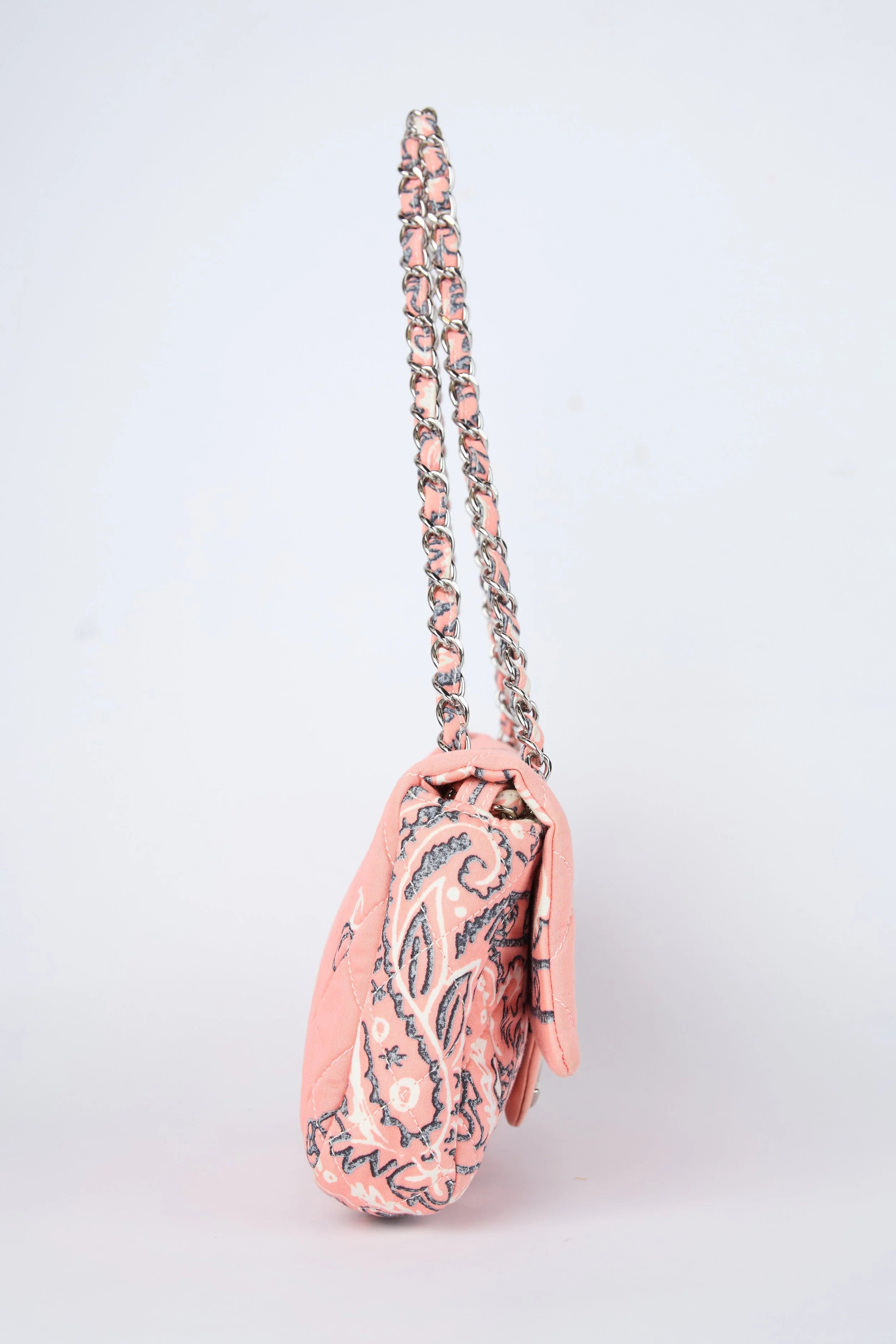 RARE CHANEL PINK BANDANA FLAP