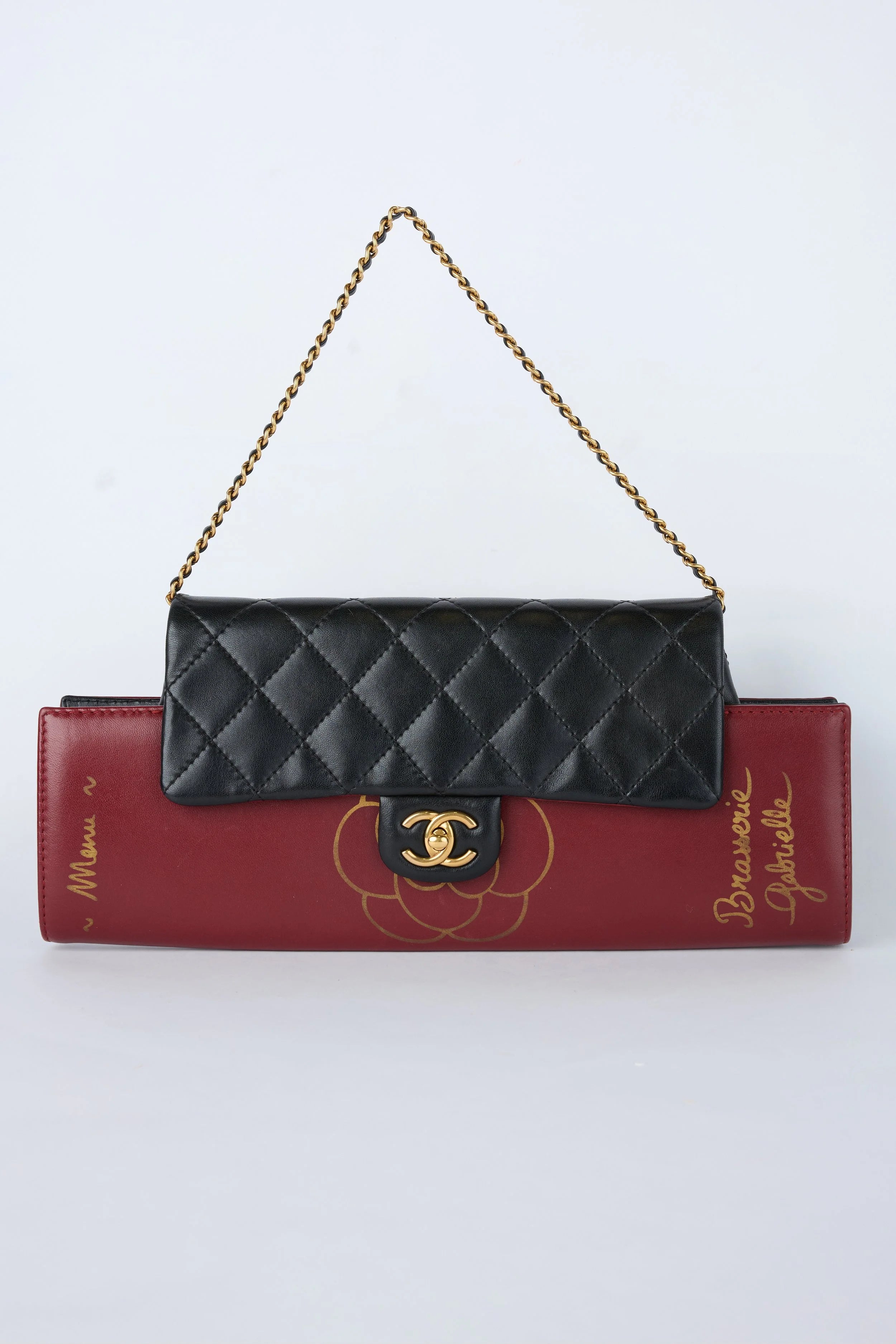 RARE CHANEL GABRIELLE BRASSERIE MENU FLAP