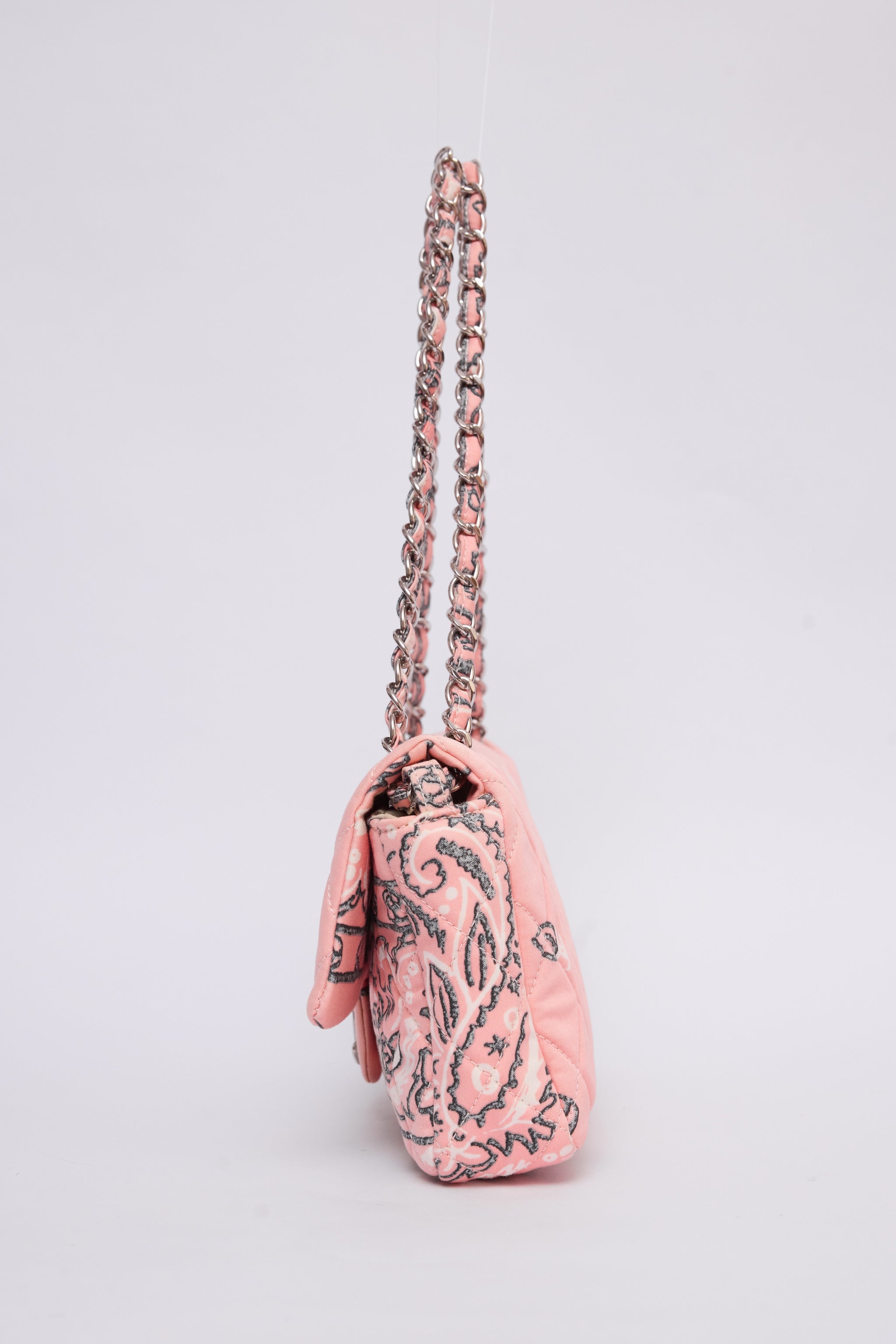 CHANEL PINK BANDANA FLAP