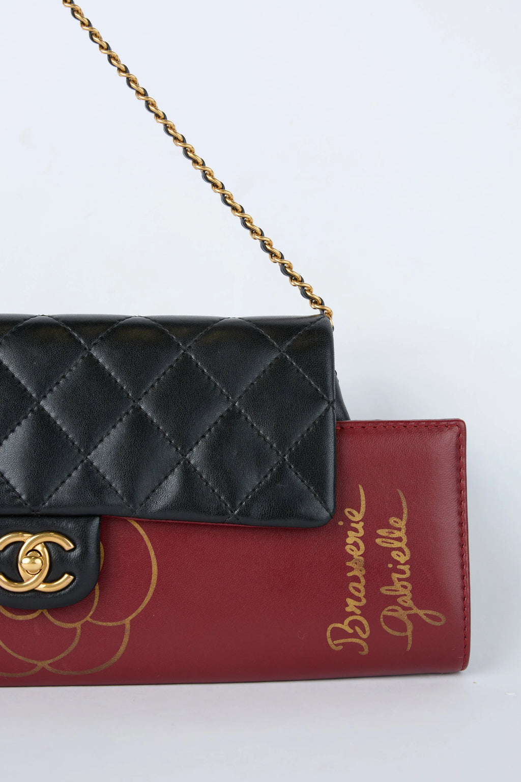 RARE CHANEL GABRIELLE BRASSERIE MENU FLAP
