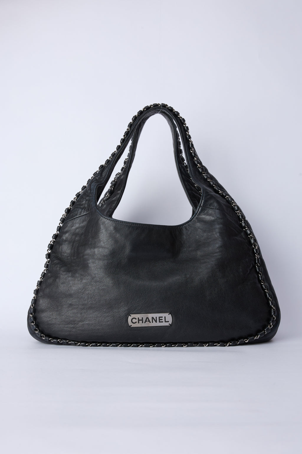 CHANEL BLACK HOBO