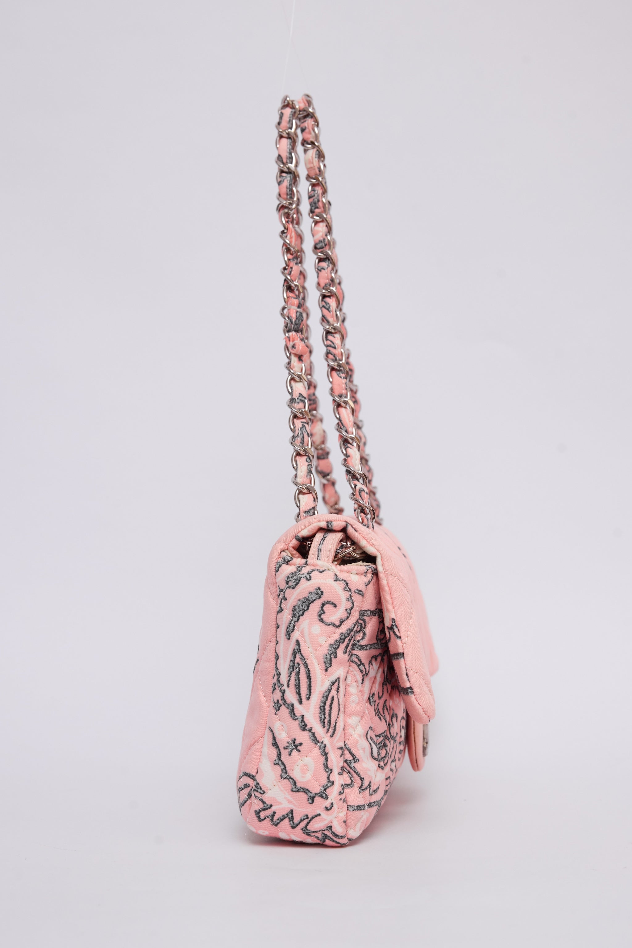 CHANEL PINK BANDANA FLAP