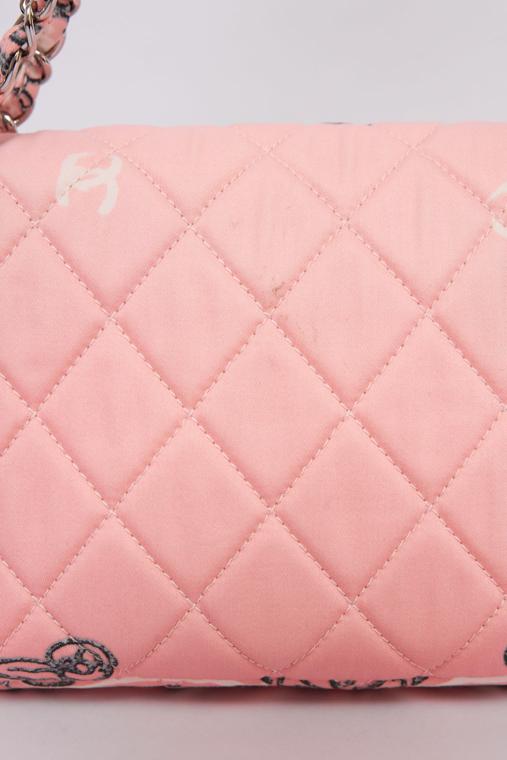 CHANEL PINK BANDANA FLAP