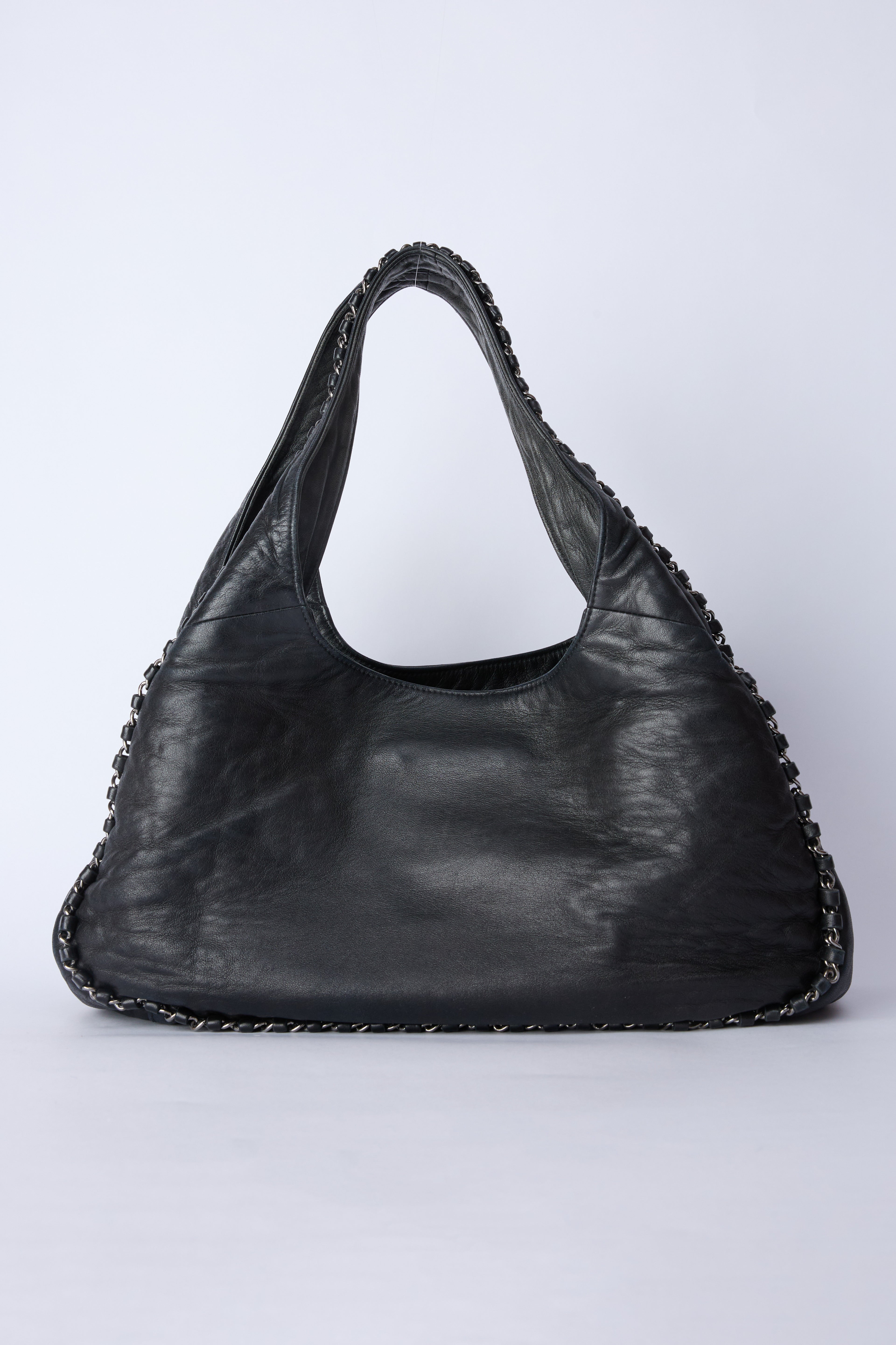 CHANEL BLACK HOBO