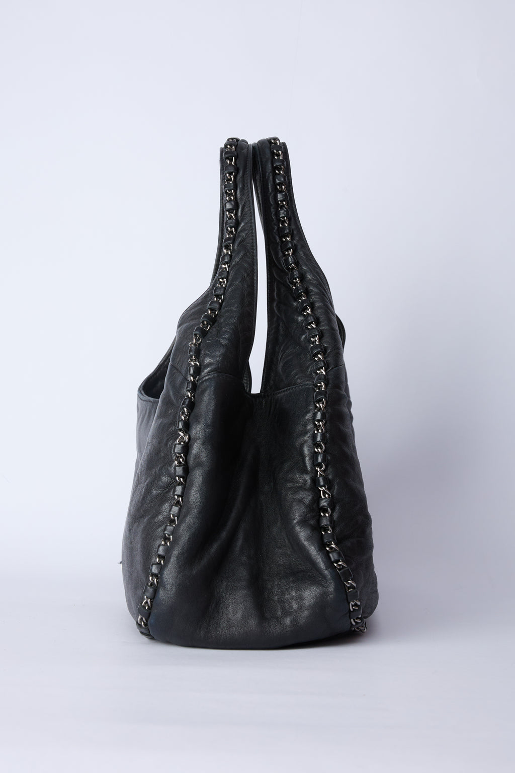 CHANEL BLACK HOBO