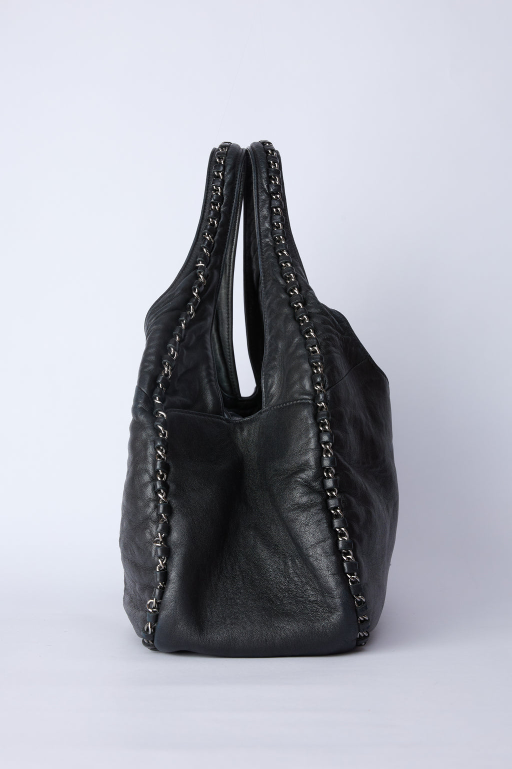 CHANEL BLACK HOBO