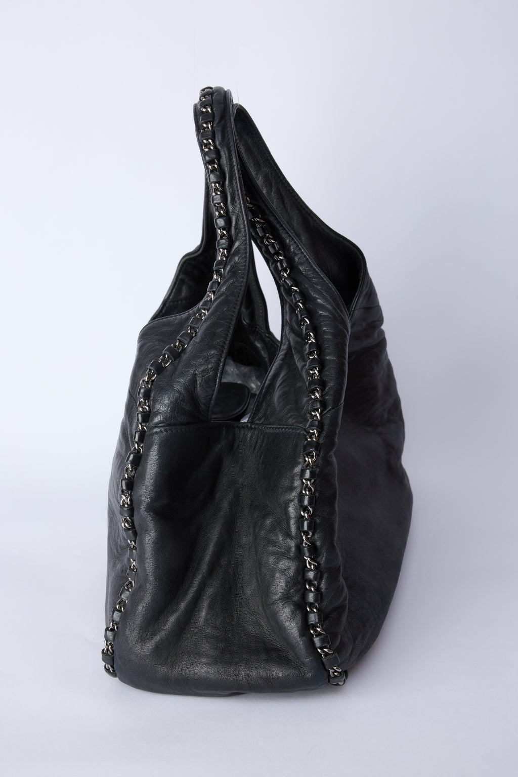 CHANEL BLACK HOBO