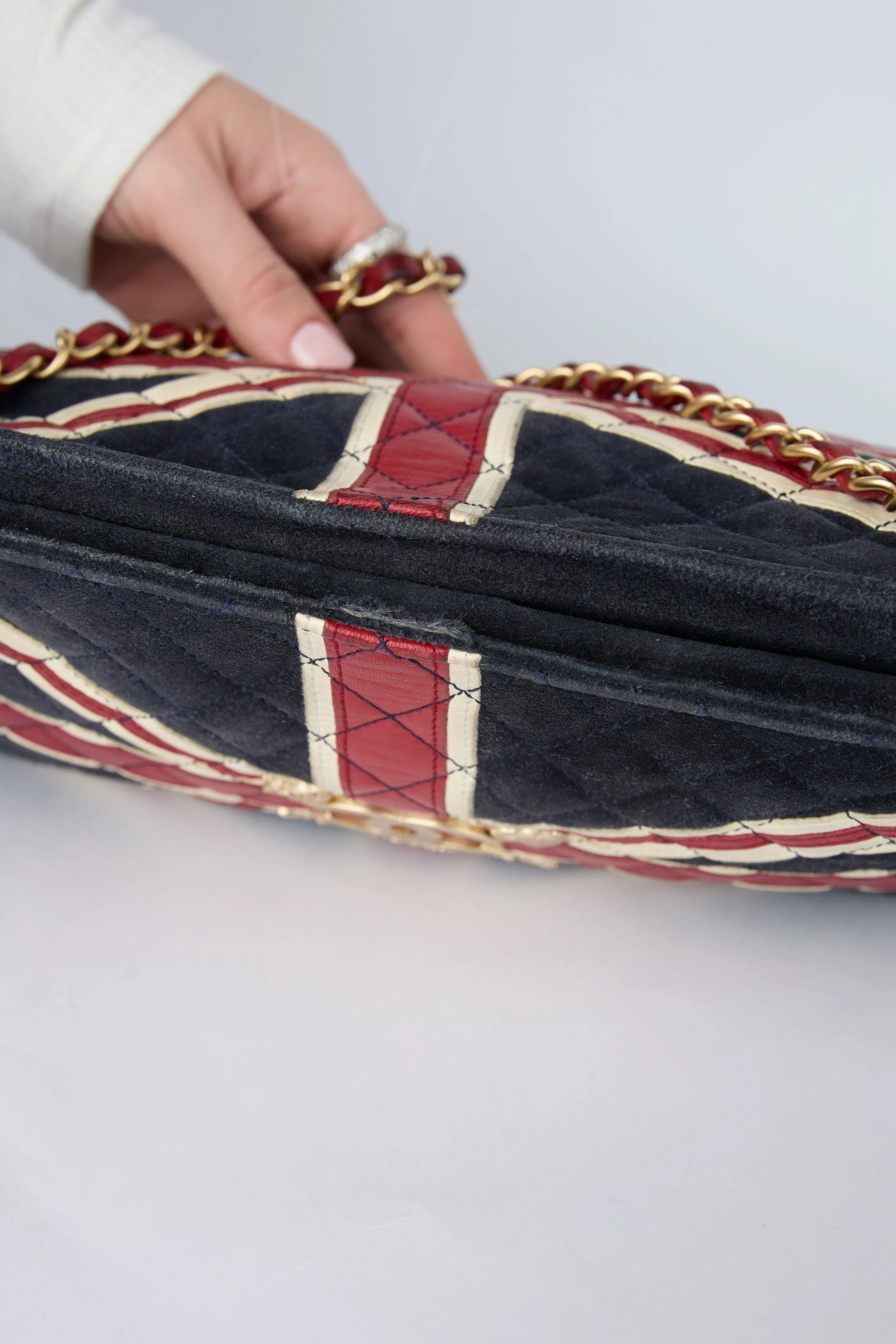 RARE CHANEL UNION JACK BAG