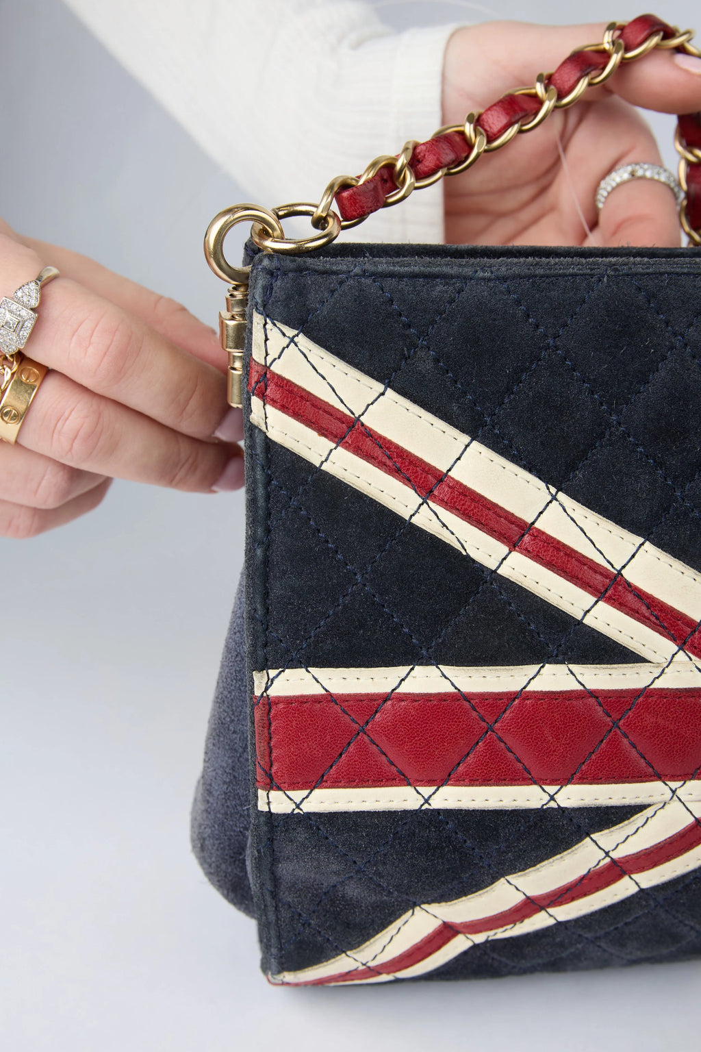 RARE CHANEL UNION JACK BAG