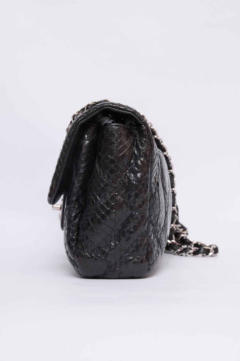 CHANEL PYTHON ULTIMATE STITCH FLAP