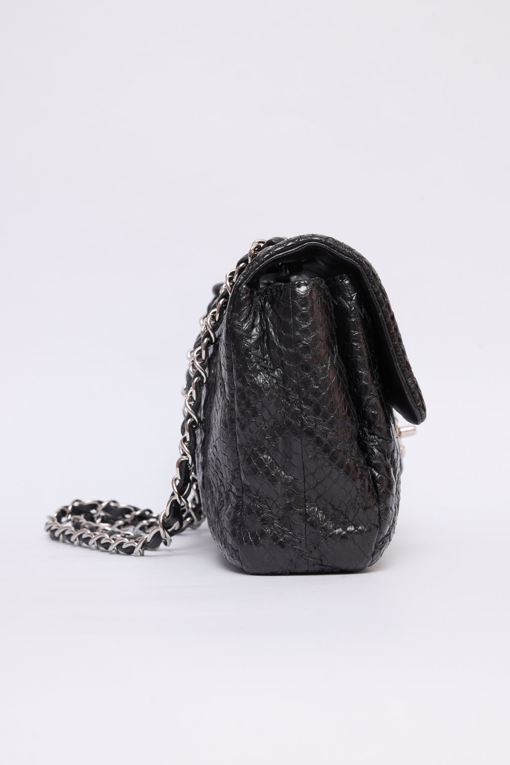 CHANEL PYTHON ULTIMATE STITCH FLAP