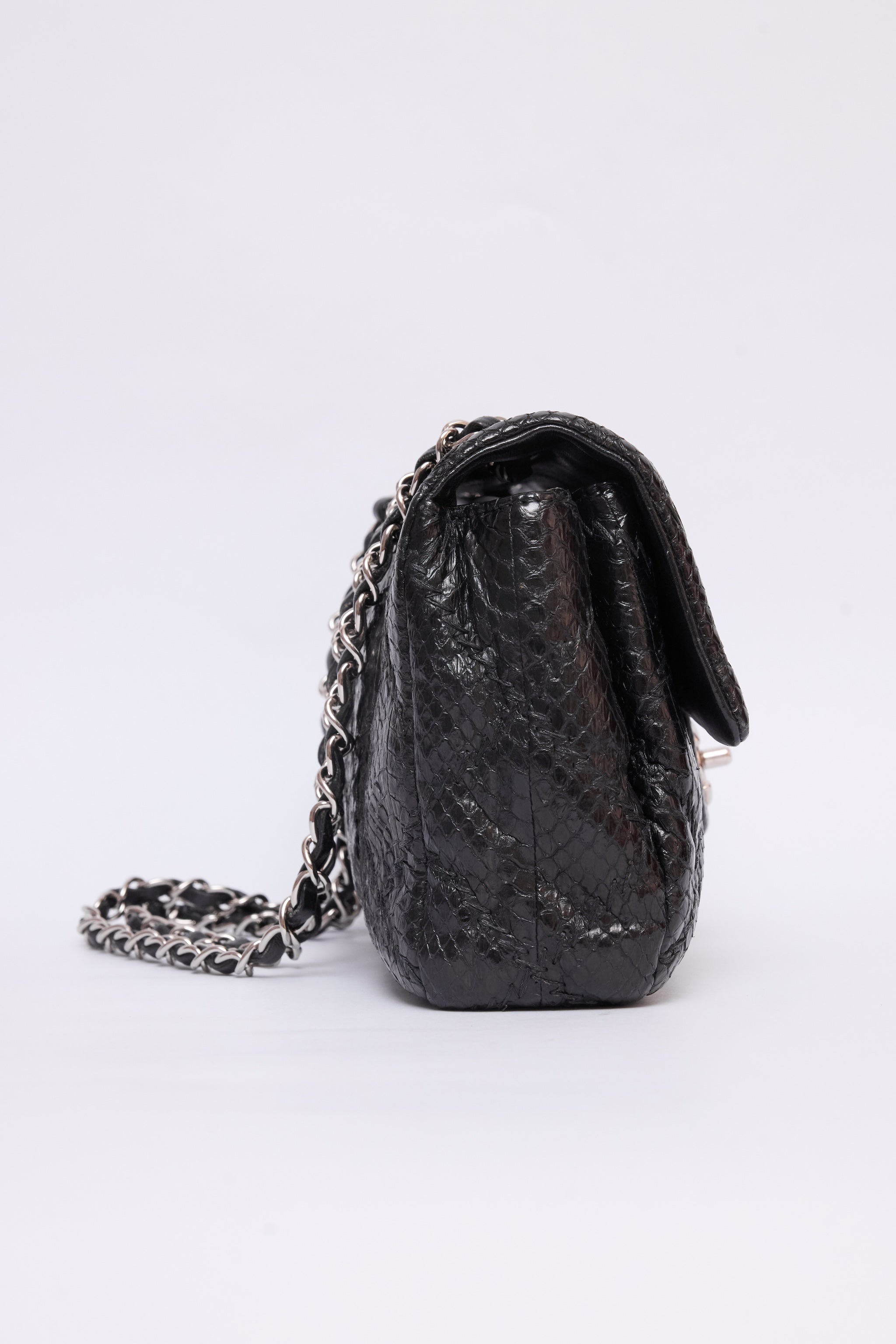 CHANEL PYTHON ULTIMATE STITCH FLAP