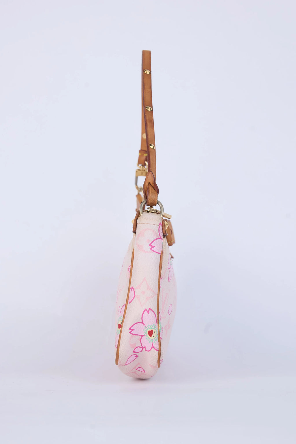 RARE LOUIS VUITTON X TAKASHI MURAKAMI MONOGRAM CHERRY BLOSSOM PINK
