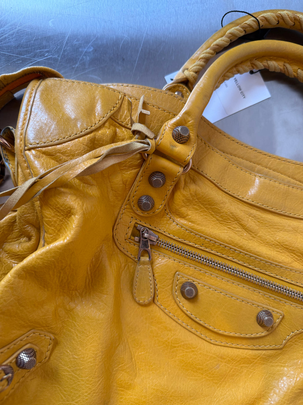 BALENCIAGA YELLOW CITY