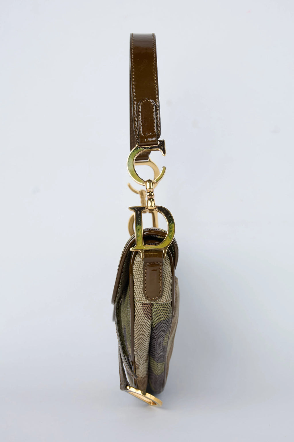 RARE DIOR CAMOFLAUGE MINI SADDLE