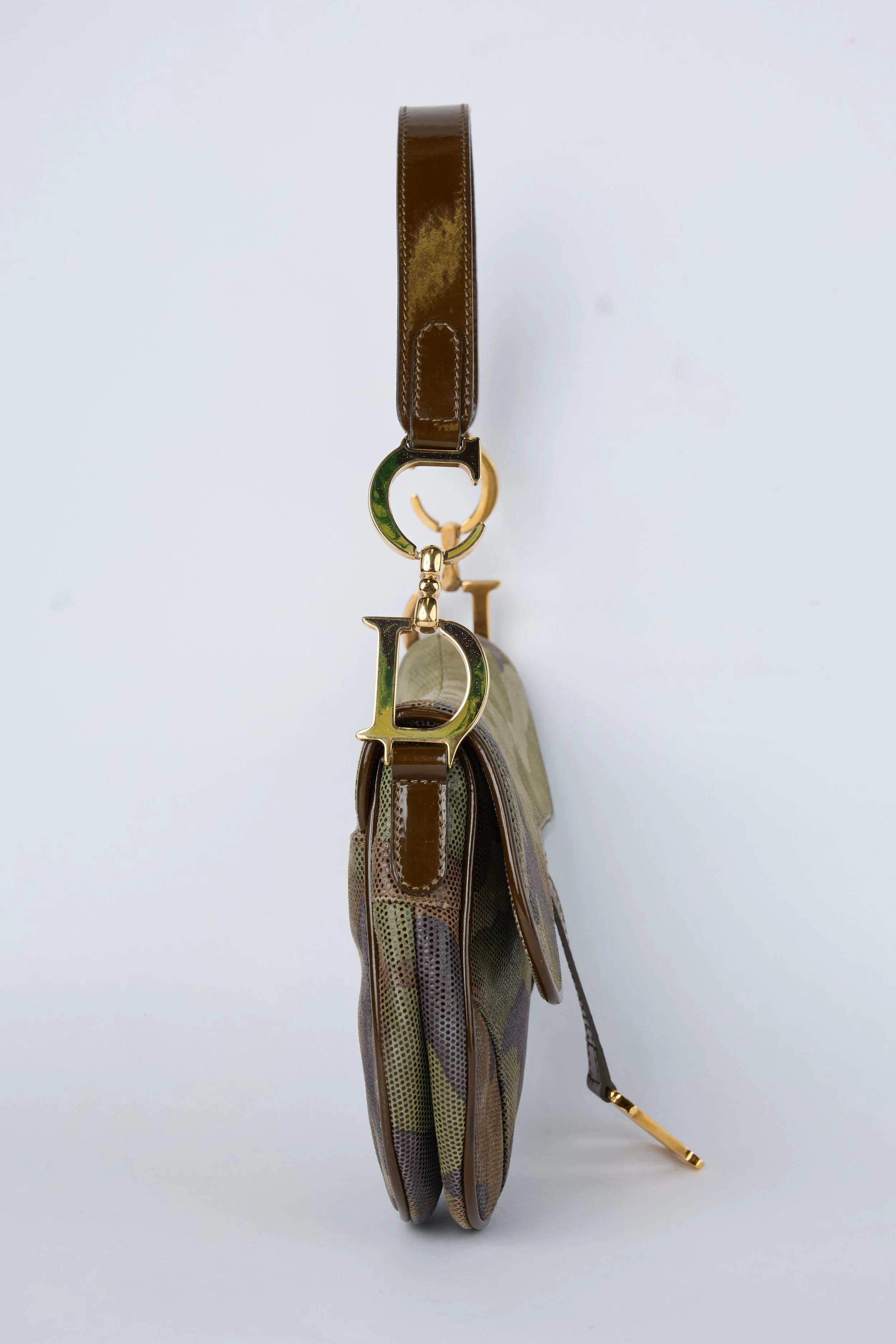 RARE DIOR CAMOFLAUGE MINI SADDLE