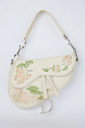 RARE DIOR ROMANTIC FLOWERS SADDLE
