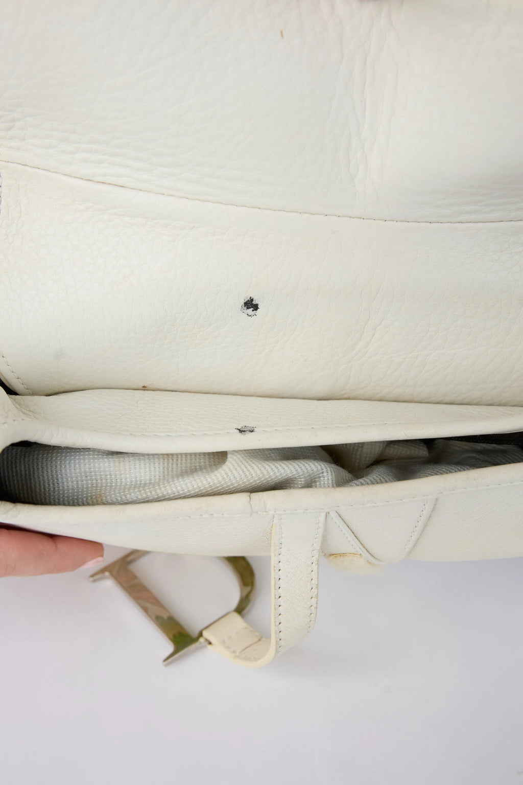 RARE DIOR ROMANTIC FLOWERS SADDLE