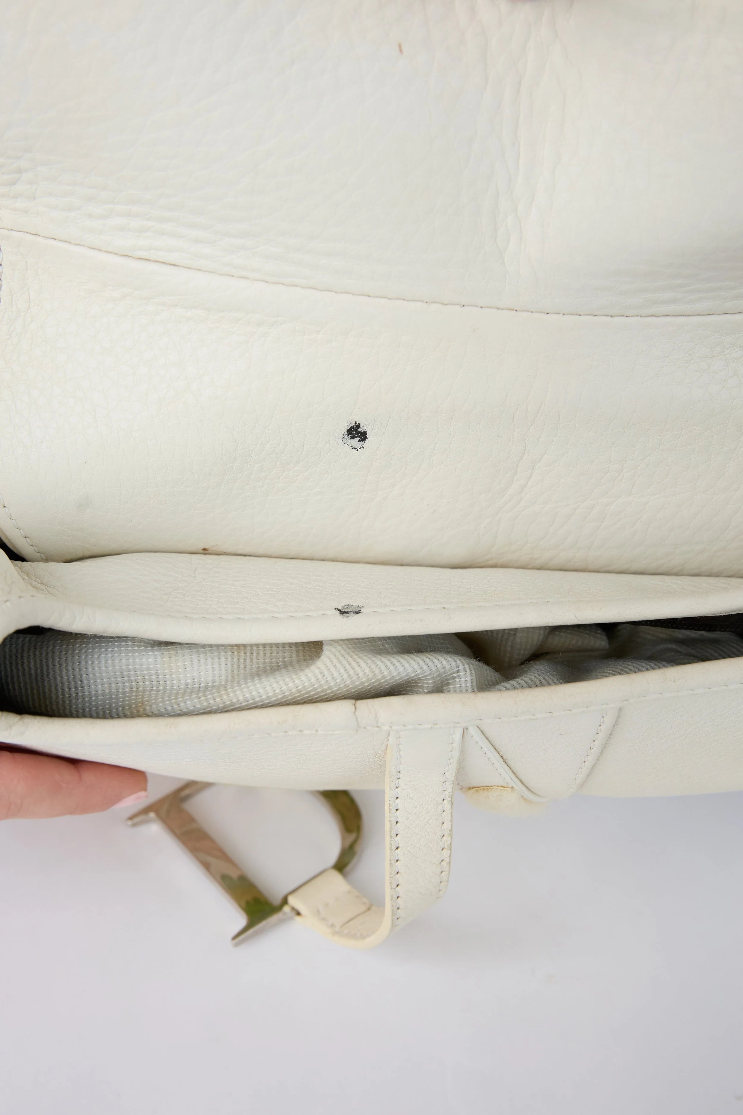 RARE DIOR ROMANTIC FLOWERS SADDLE