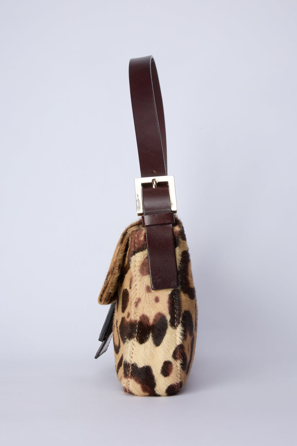 FENDI LEOPARD-PRINT BAGUETTE