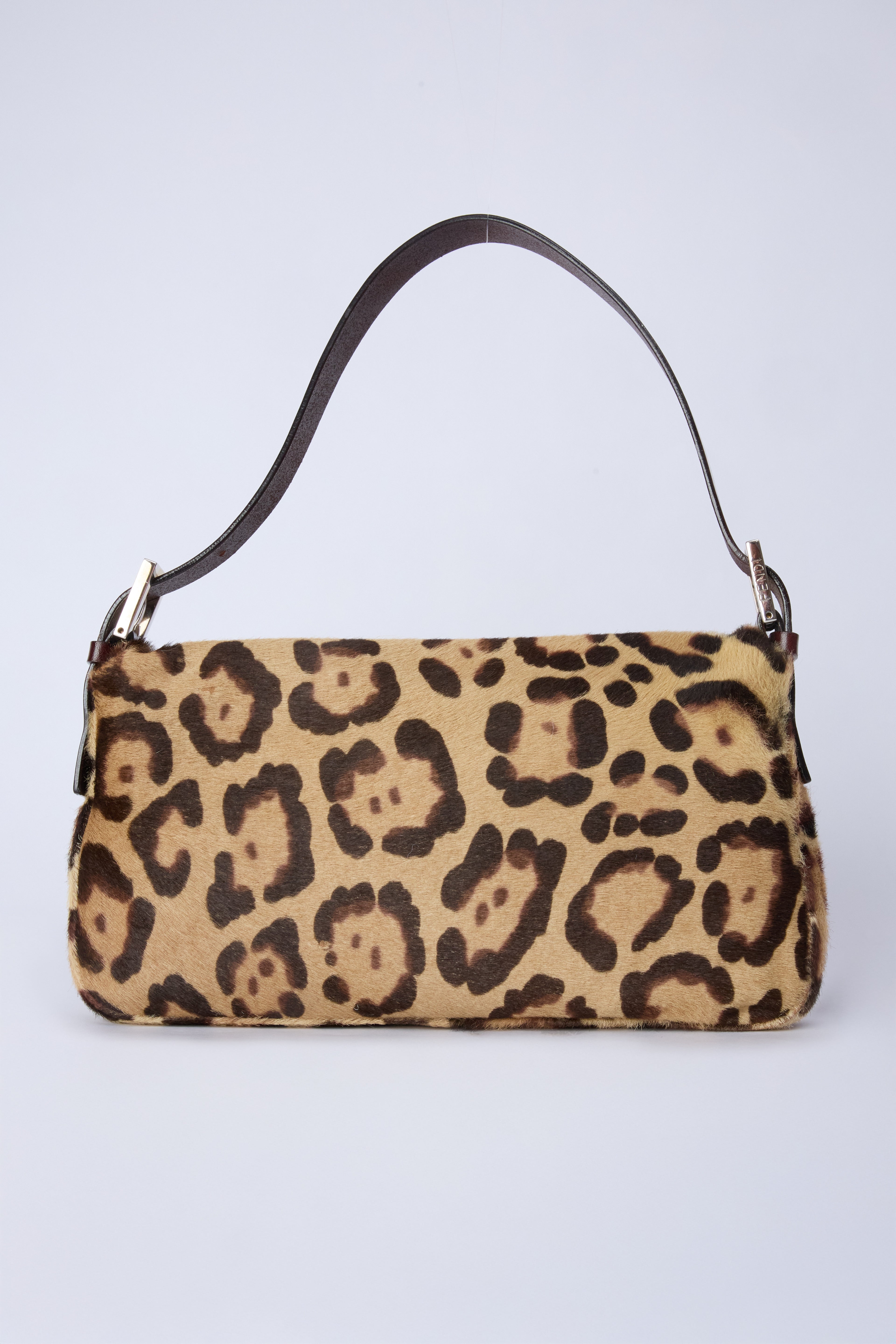 FENDI LEOPARD-PRINT BAGUETTE