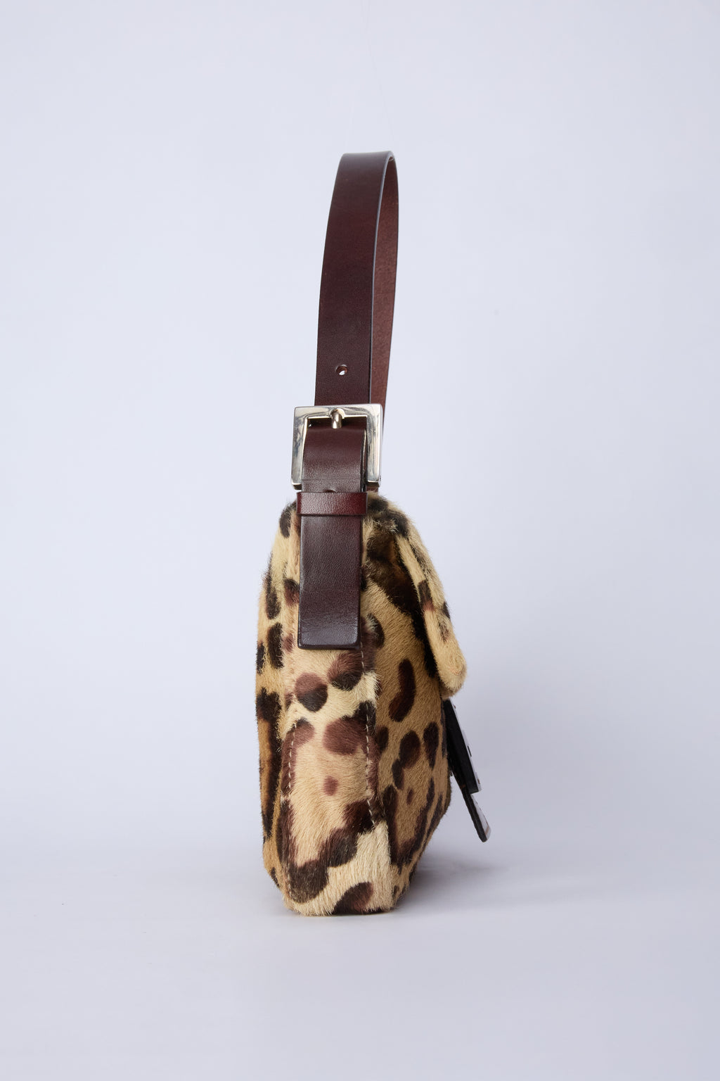 FENDI LEOPARD-PRINT BAGUETTE