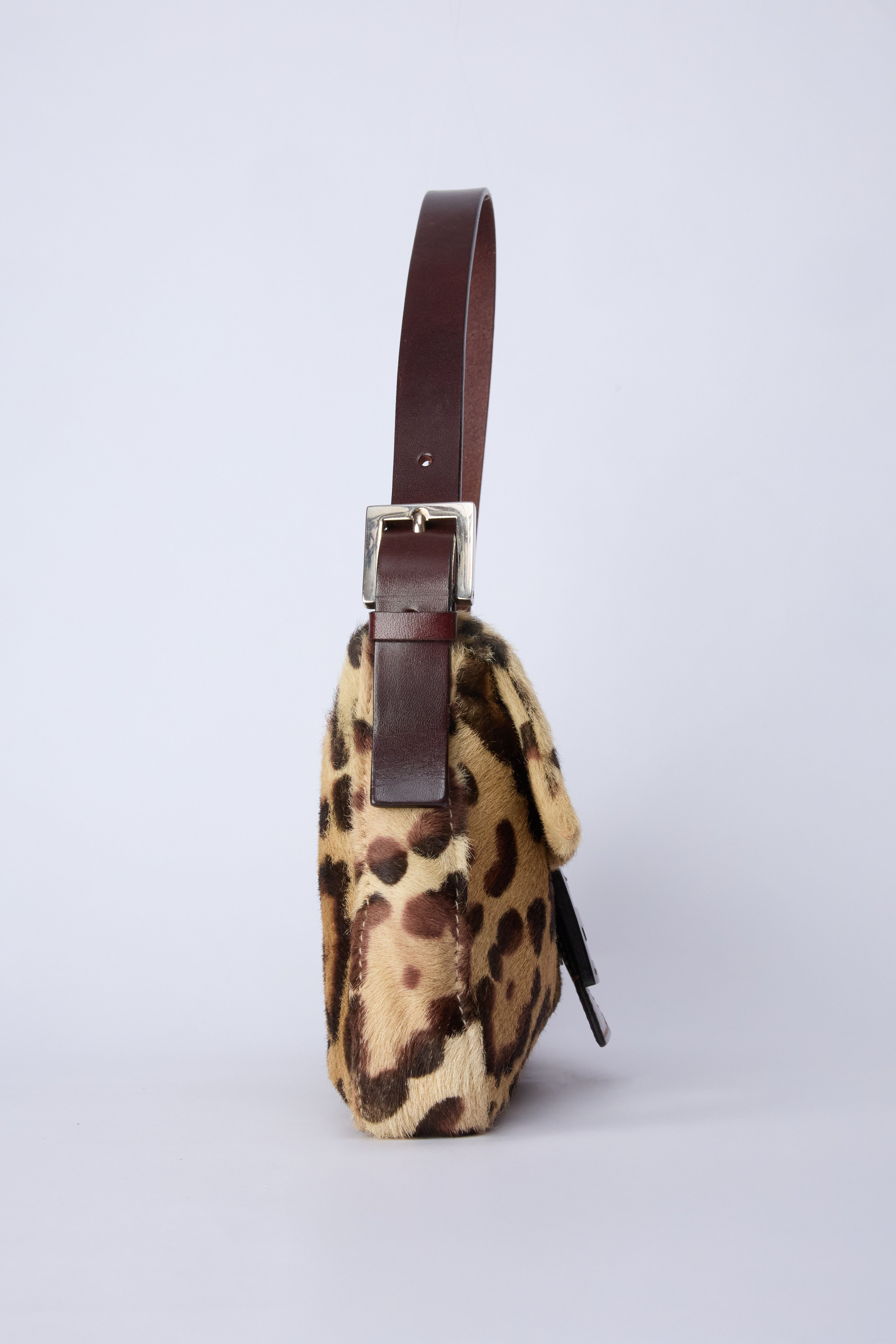 FENDI LEOPARD-PRINT BAGUETTE