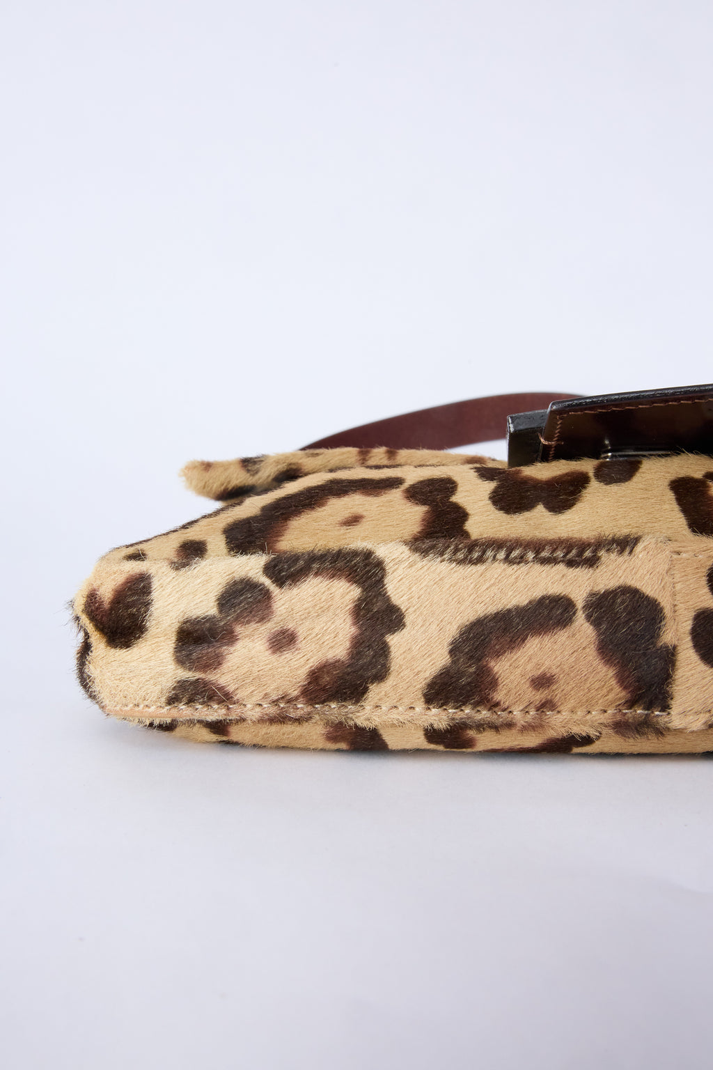 FENDI LEOPARD-PRINT BAGUETTE
