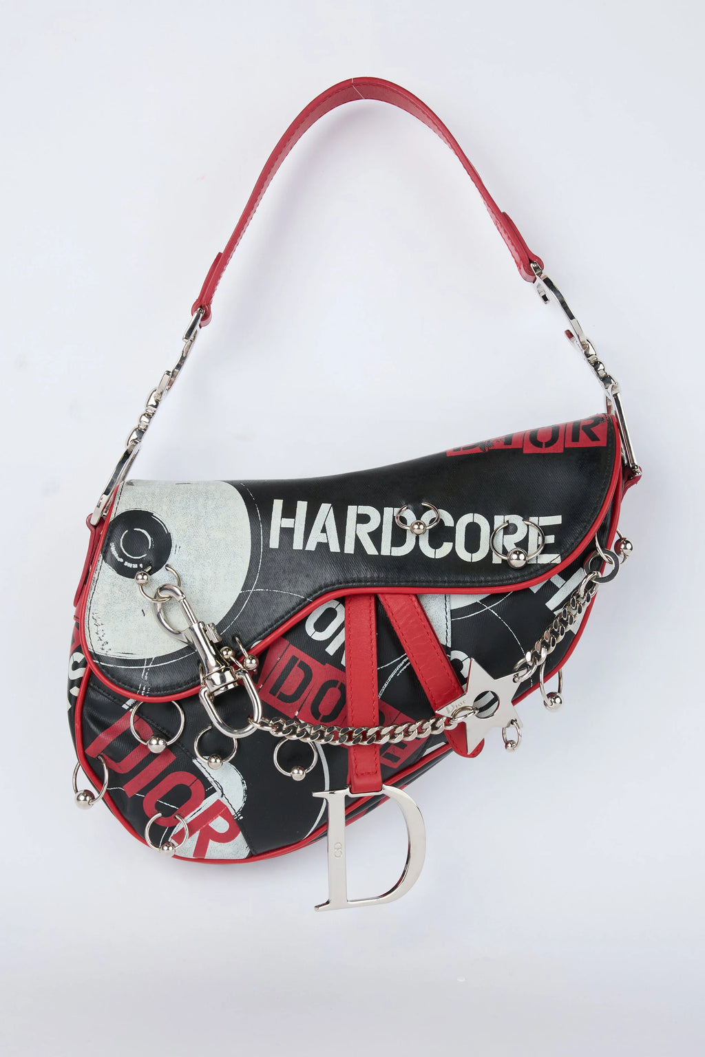 RARE DIOR HARDCORE PIERCED SADDLE