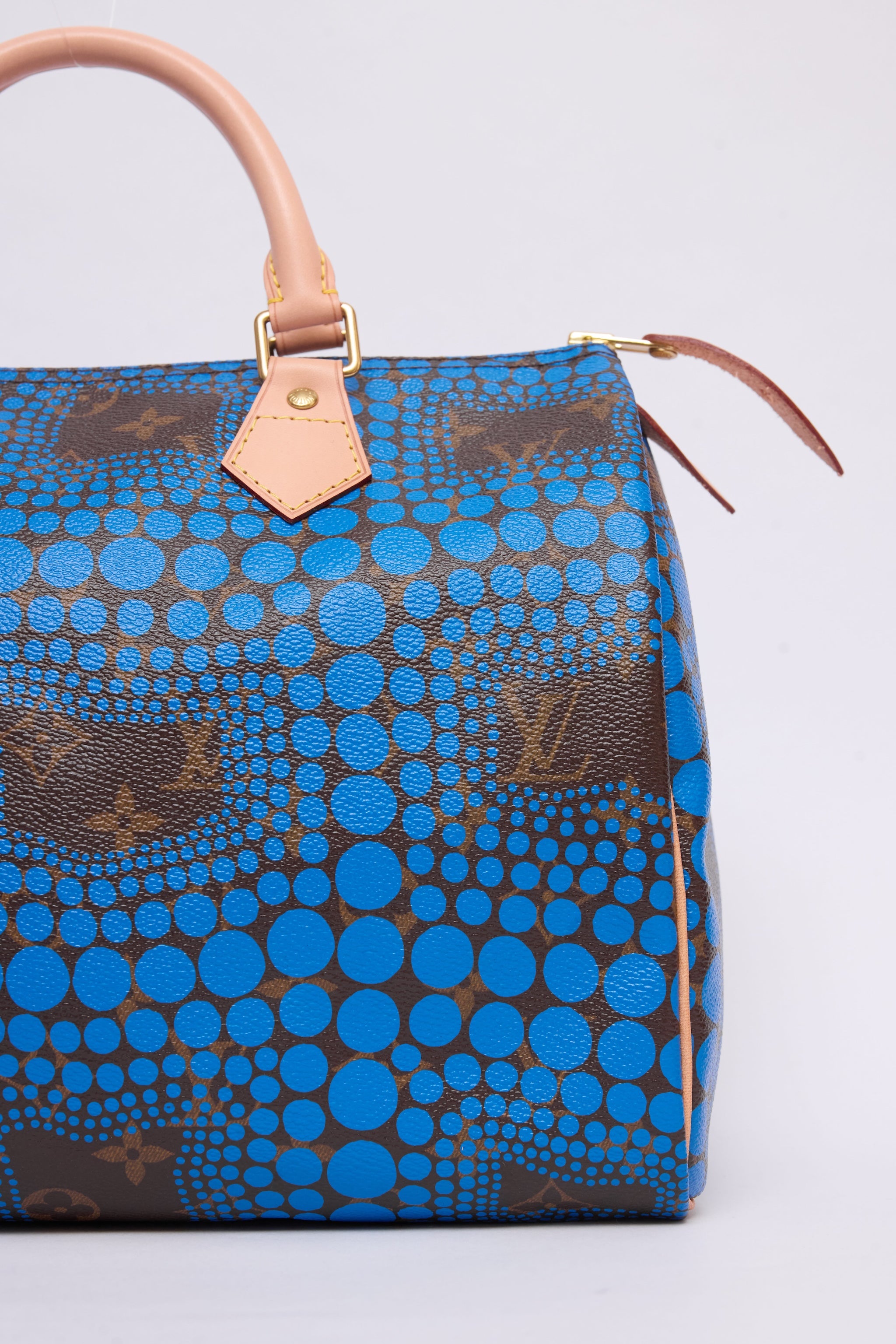 LOUIS VUITTON x YAYOI SPEEDY BLUE SPEEDY