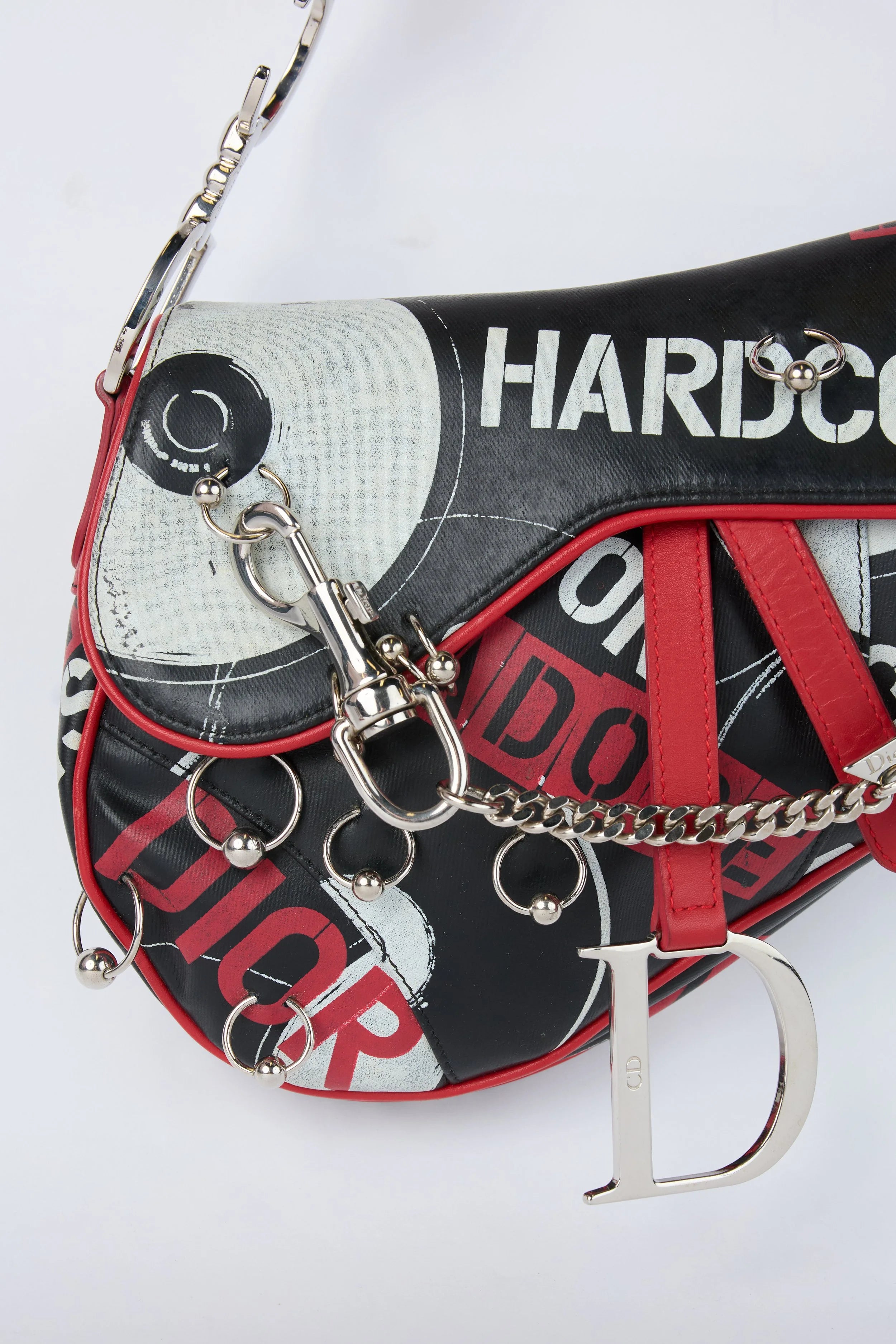 RARE DIOR HARDCORE PIERCED SADDLE