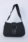 DIOR BLACK OBLQIUE  SHOULDER BAG