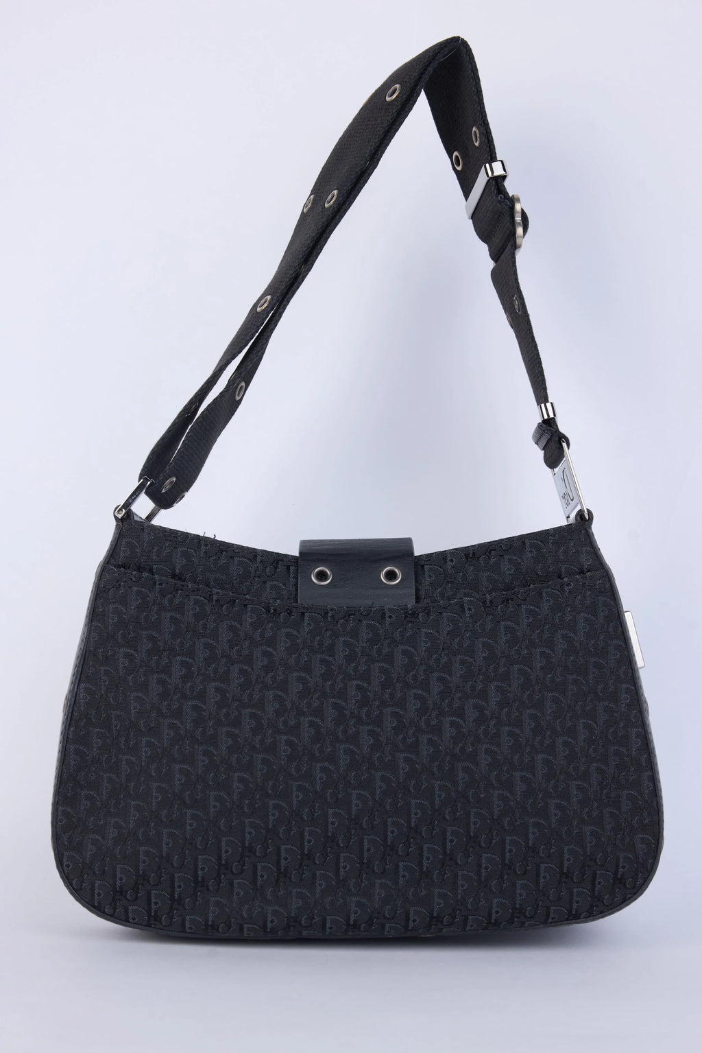DIOR BLACK OBLQIUE  SHOULDER BAG
