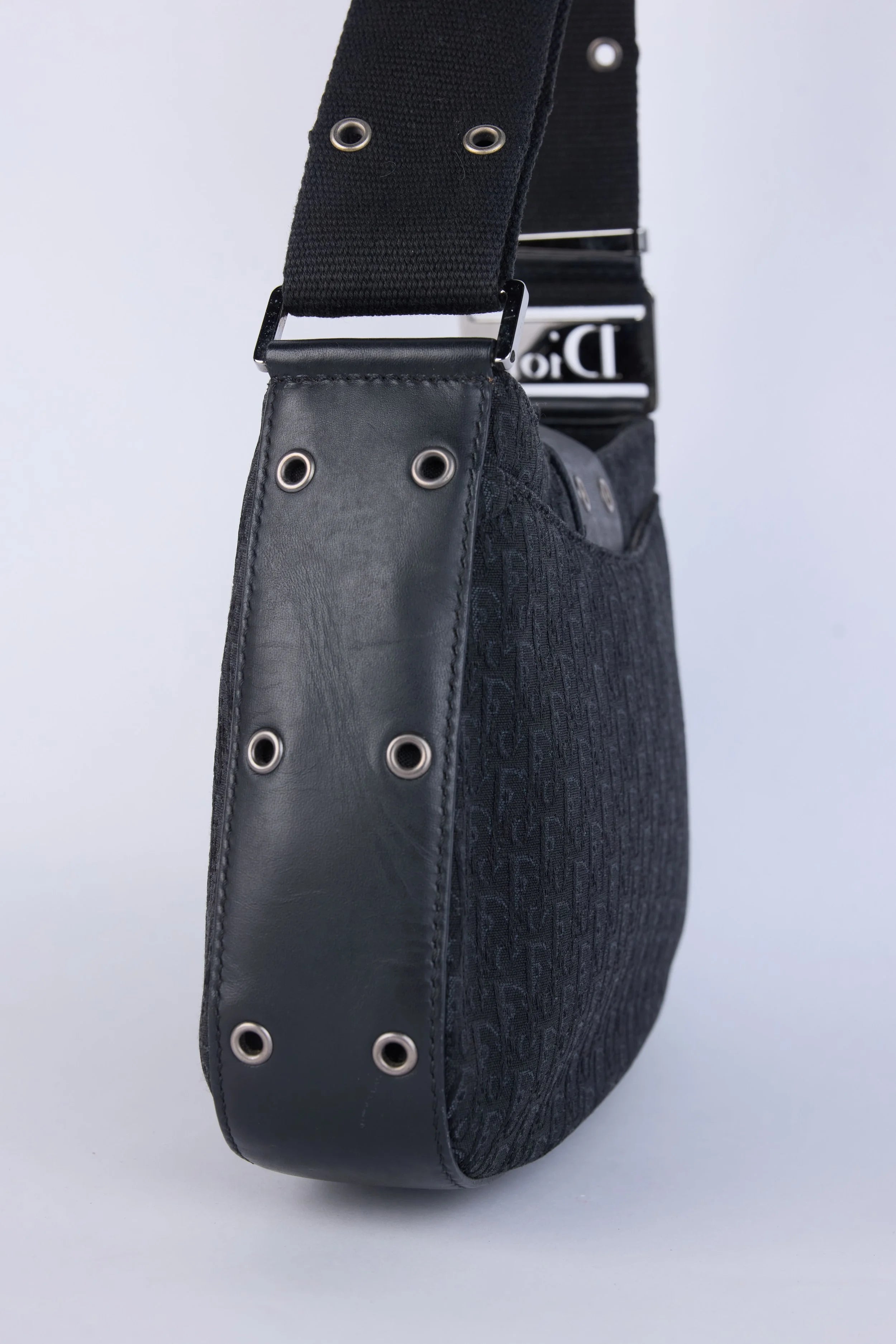 DIOR BLACK OBLQIUE  SHOULDER BAG
