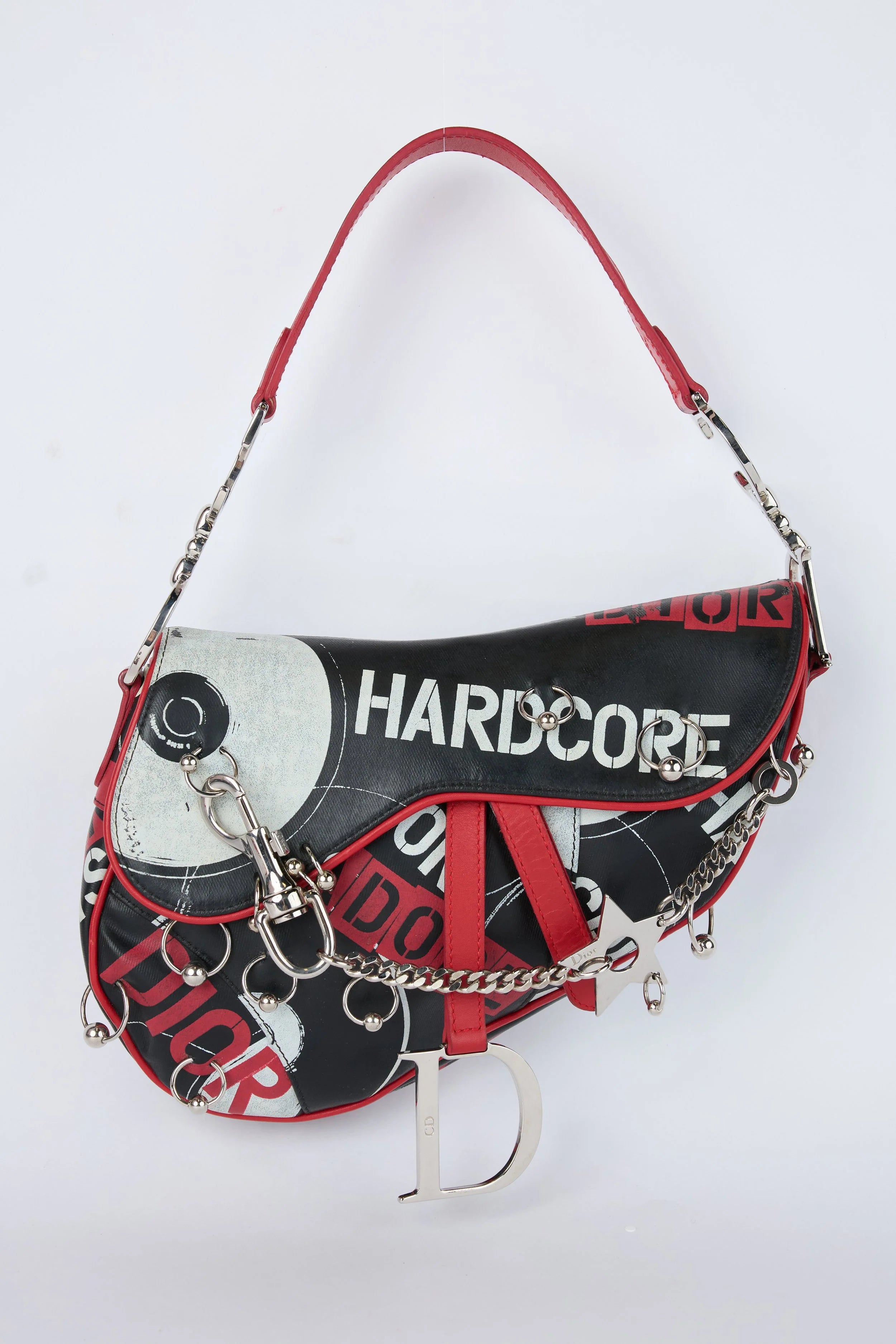 RARE DIOR HARDCORE PIERCED SADDLE