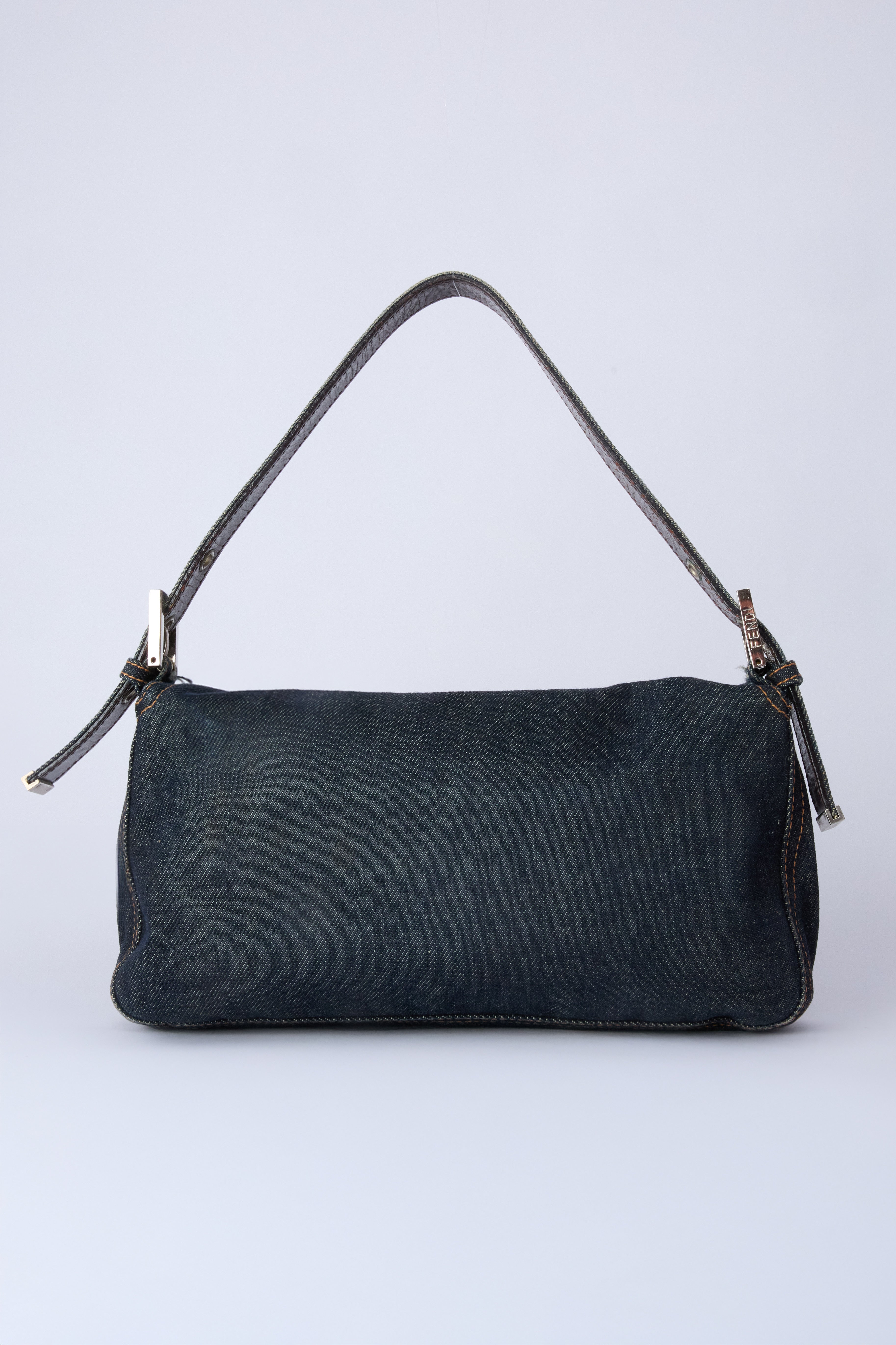 FENDI DENIM BAGUETTE