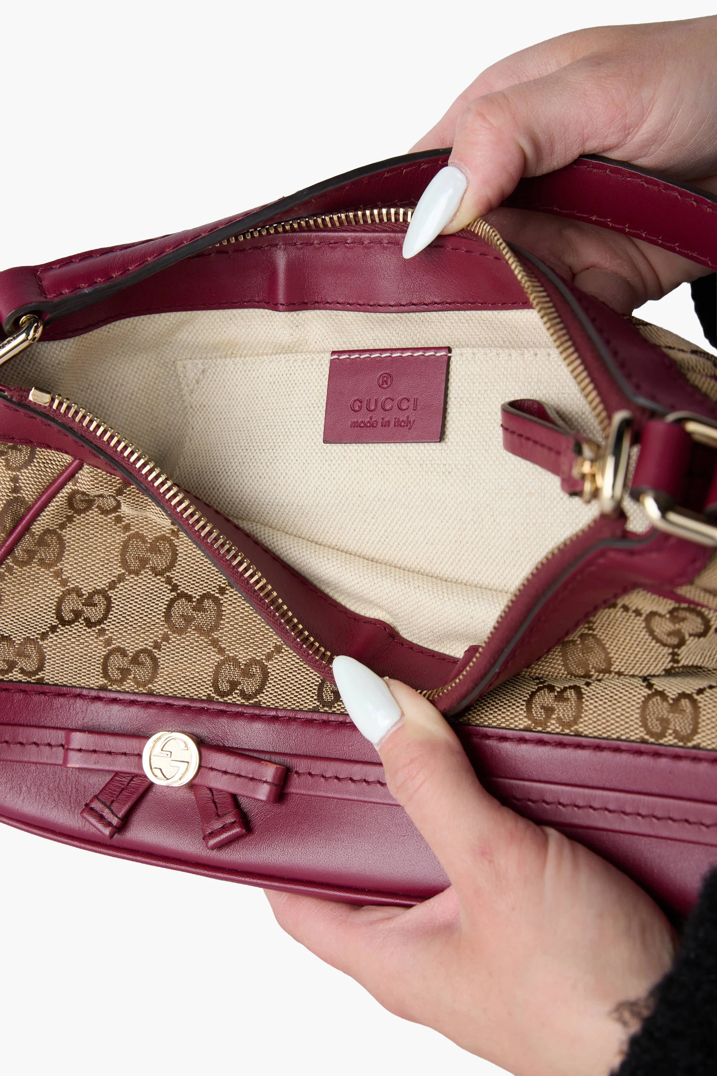 Gucci Red Mayfair Pochette