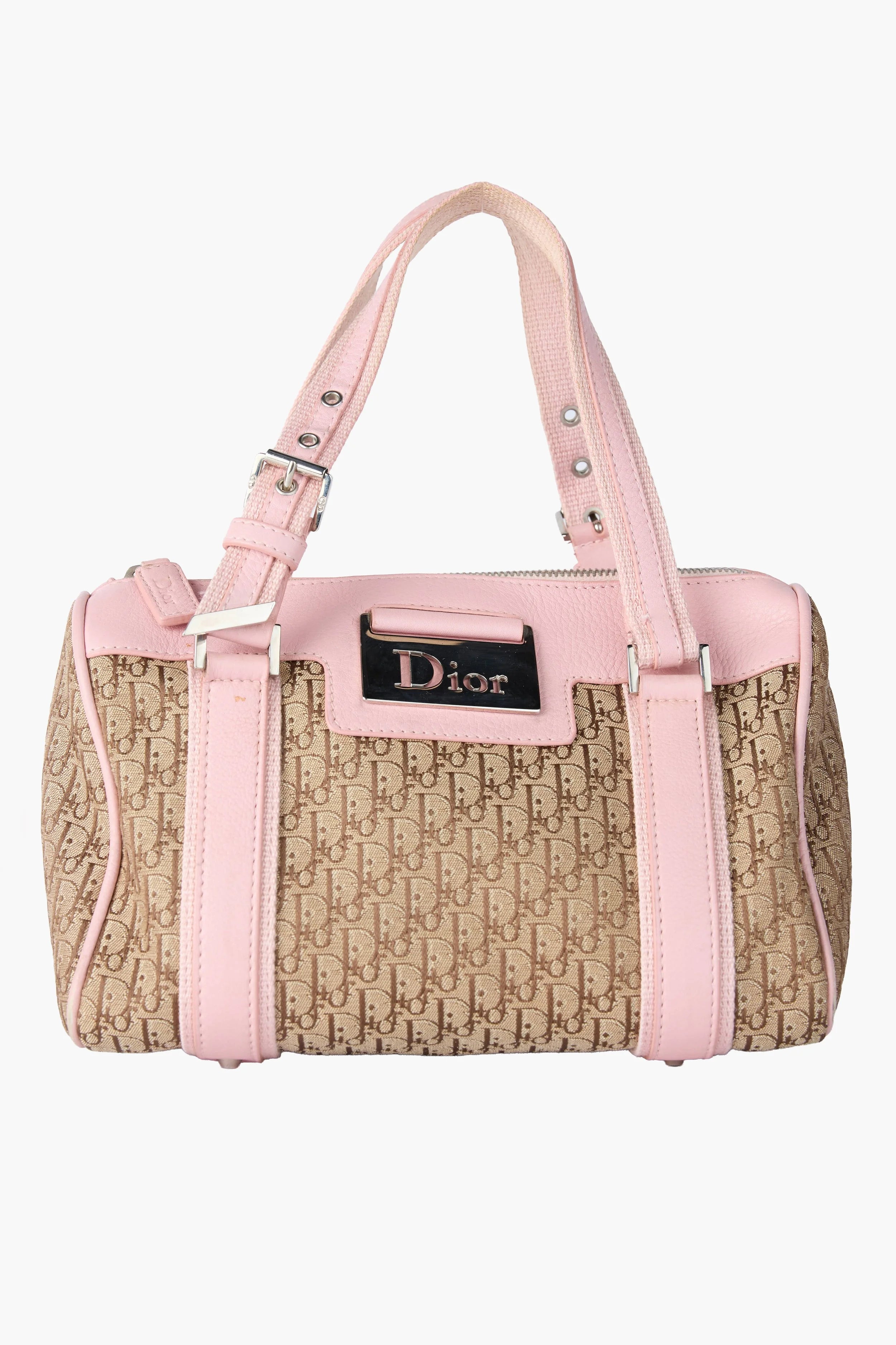 Dior Pink & Beige Boston