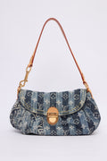 LOUIS VUITTON DENIM RAYE PLEATY